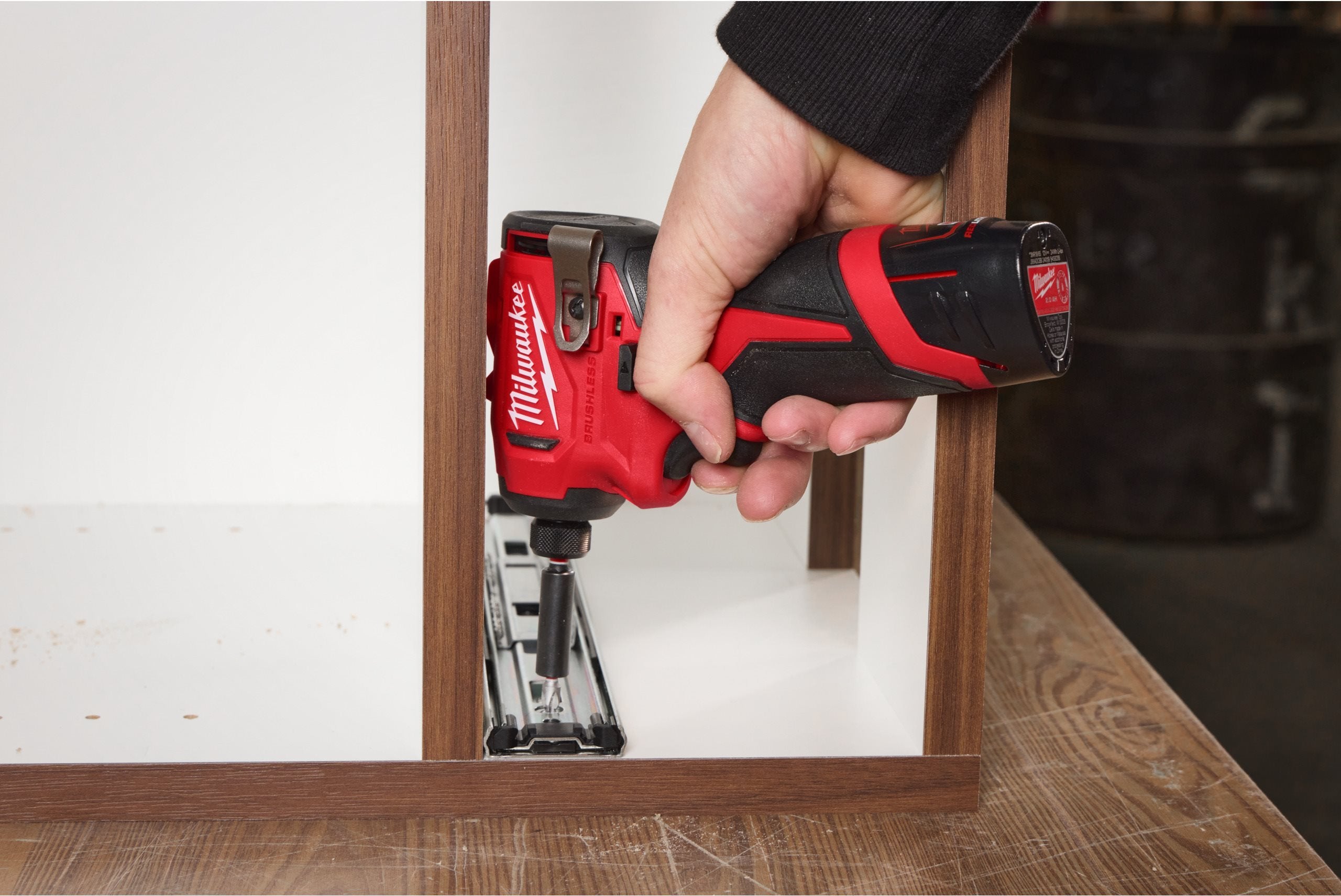 Mașină de înșurubat Milwaukee M12™ BLIDRC-0, compactă fără perii, fără