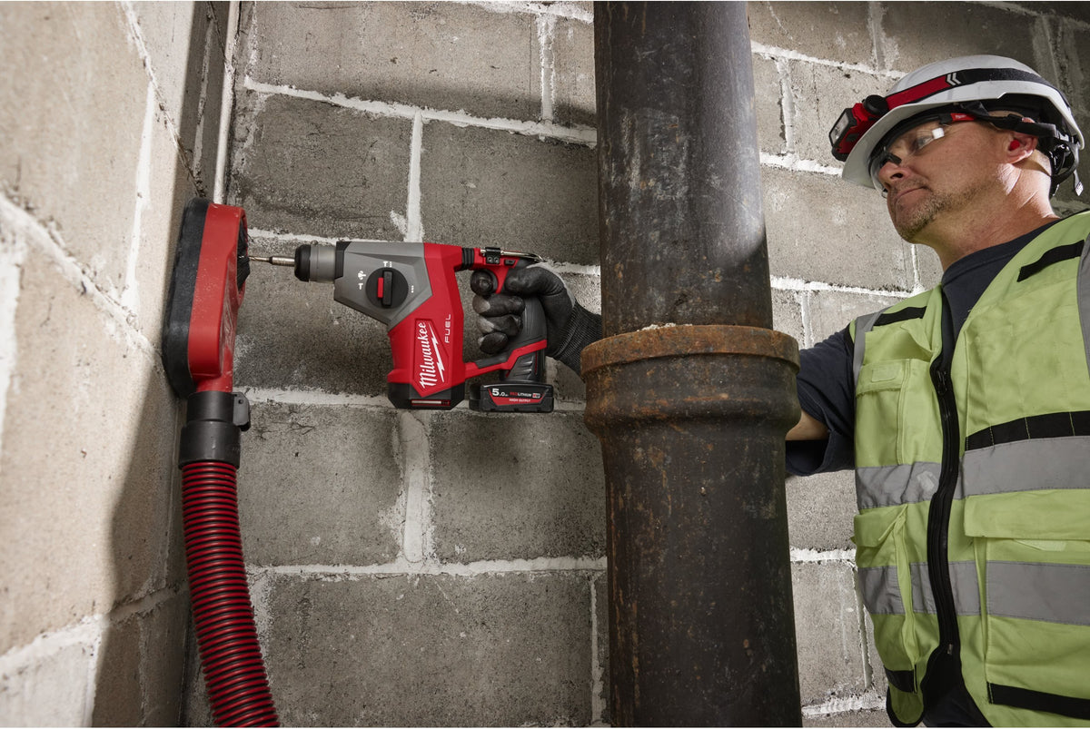 Ciocan rotopercutor Milwaukee SDS-Plus FUEL™ M12 FHAC16-0X compact 16 mm, 1 x cutie HD, cod 4933499184