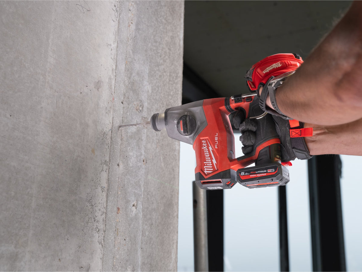 Ciocan rotopercutor Milwaukee SDS-Plus FUEL™ M12 FHAC16-0X compact 16 mm, 1 x cutie HD, cod 4933499184