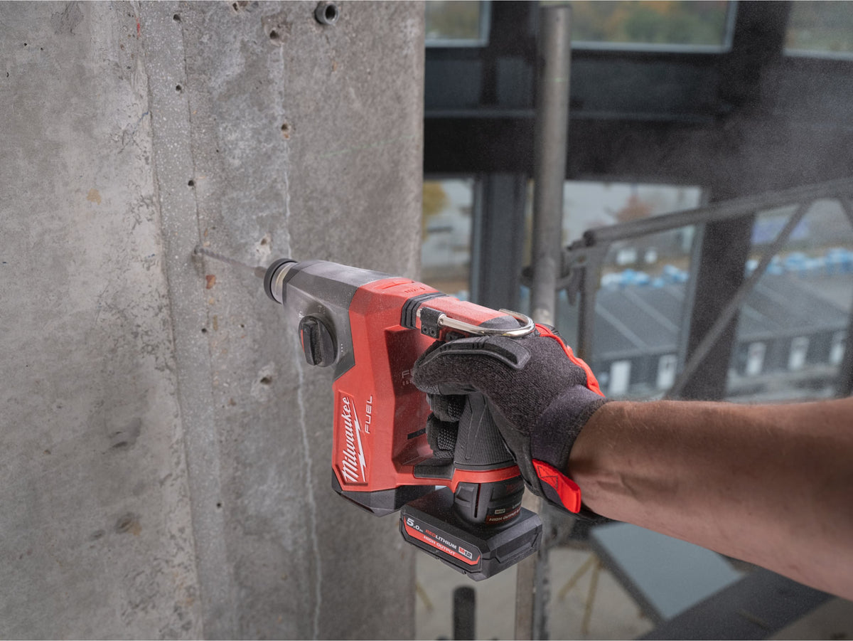 Ciocan rotopercutor Milwaukee SDS-Plus FUEL™ M12 FHAC16-0X compact 16 mm, 1 x cutie HD, cod 4933499184