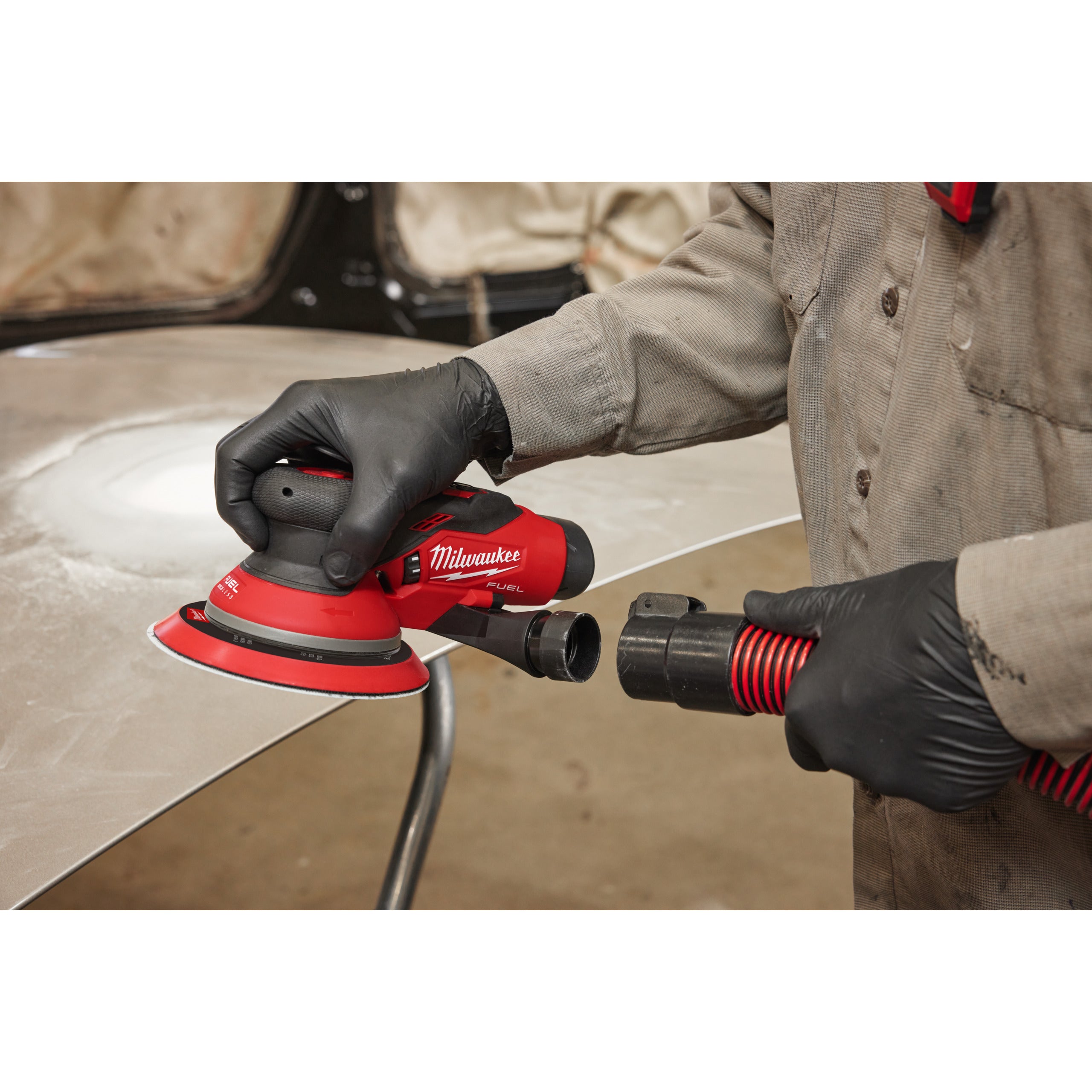 Șlefuitor orbital Milwaukee M12 FROS2.5-502X FUEL™ 150 mm cu orbită de 2.5 mm, cod 4933493648