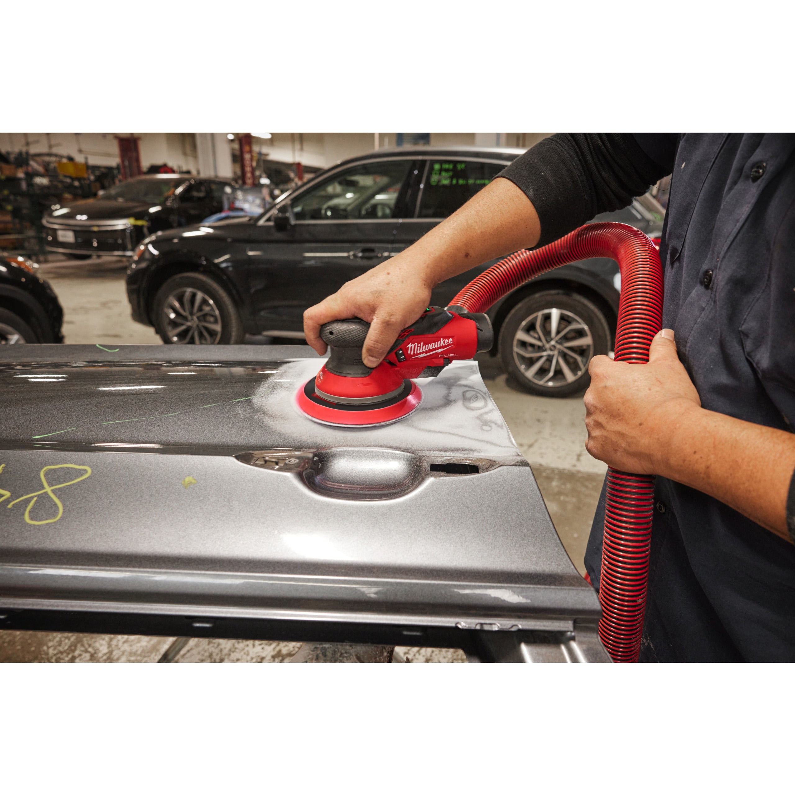 Șlefuitor orbital Milwaukee M12 FROS2.5-502X FUEL™ 150 mm cu orbită de 2.5 mm, cod 4933493648