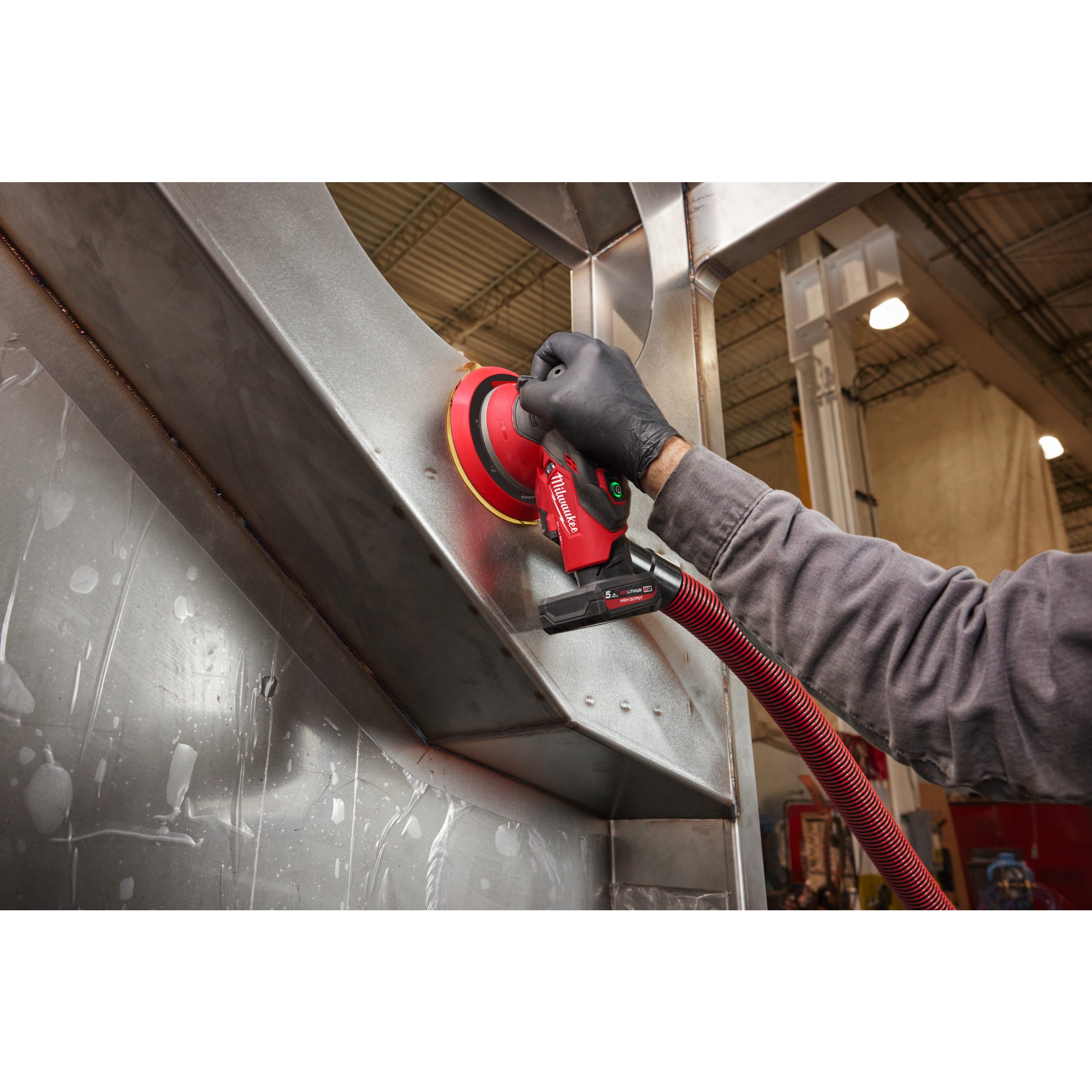 Șlefuitor orbital Milwaukee M12 FROS2.5-502X FUEL™ 150 mm cu orbită de 2.5 mm, cod 4933493648
