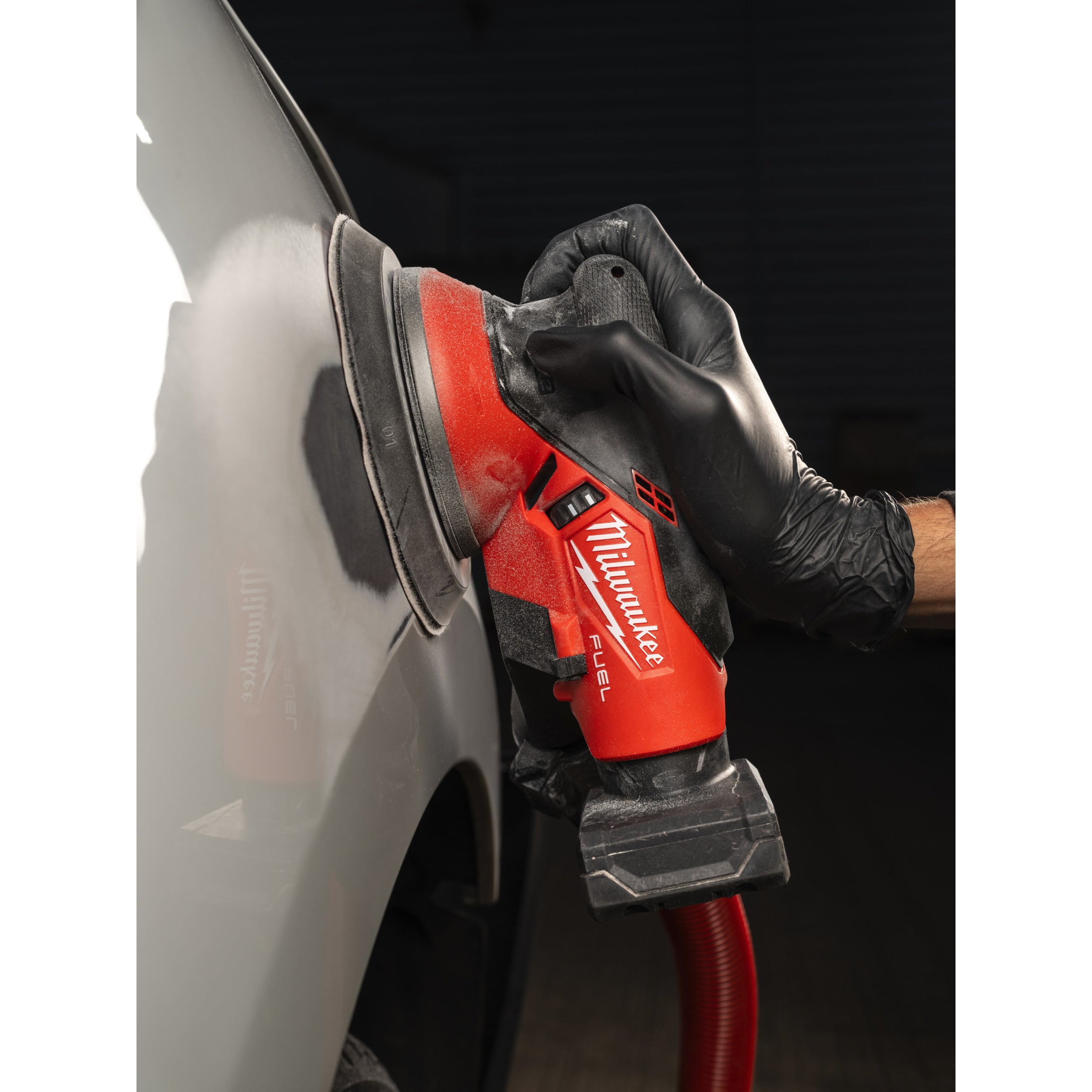 Șlefuitor orbital Milwaukee M12 FROS5-502X FUEL™ 150 mm cu orbită de 5.0 mm, cod 4933493651