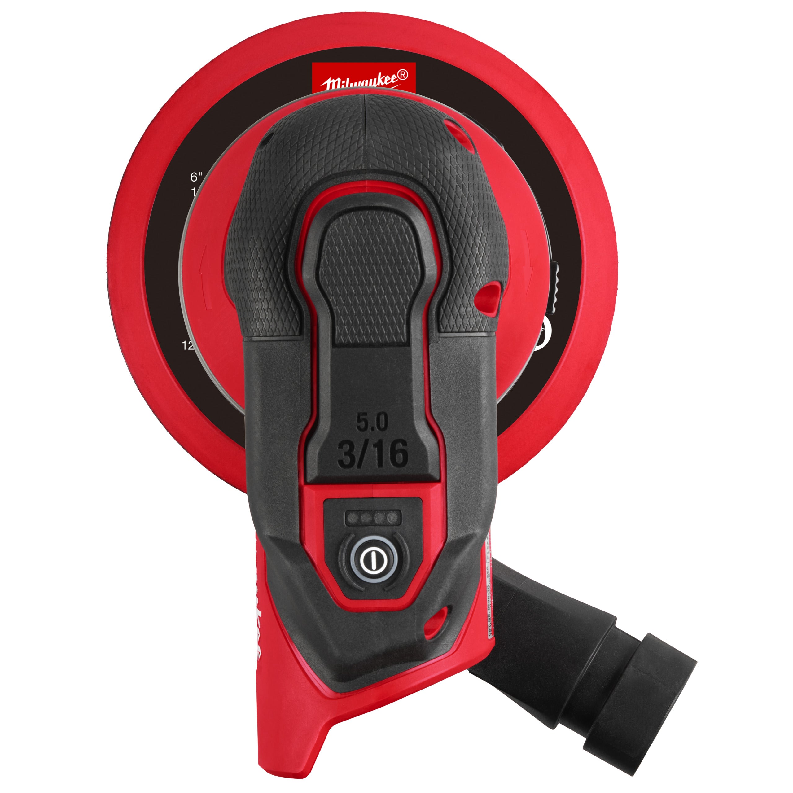 Șlefuitor orbital Milwaukee M12 FROS5-502X FUEL™ 150 mm cu orbită de 5.0 mm, cod 4933493651