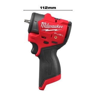 Cheie sub-compactă de impact Milwaukee M12 FSCIWF14 ¼″ FUEL™ cu inel de fixare