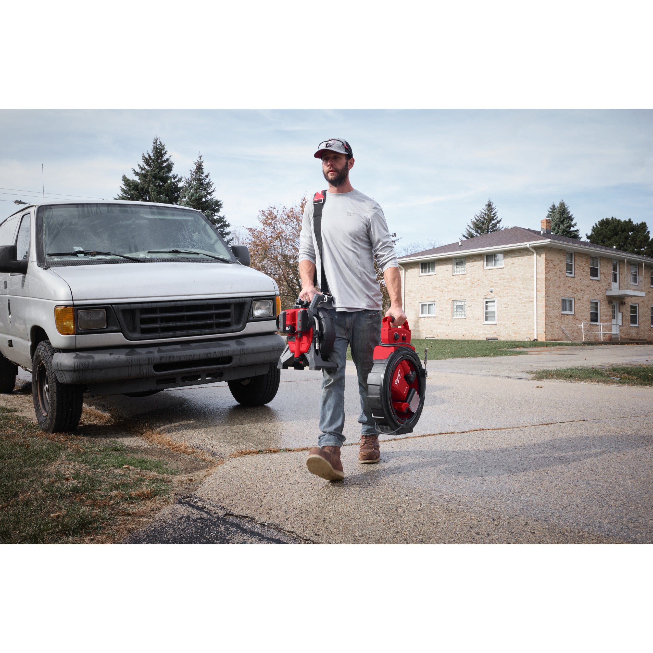 Mașină desfundare Milwaukee M12 HSFSM-0 cu ax flexibil de mare viteză, cod 4933498377