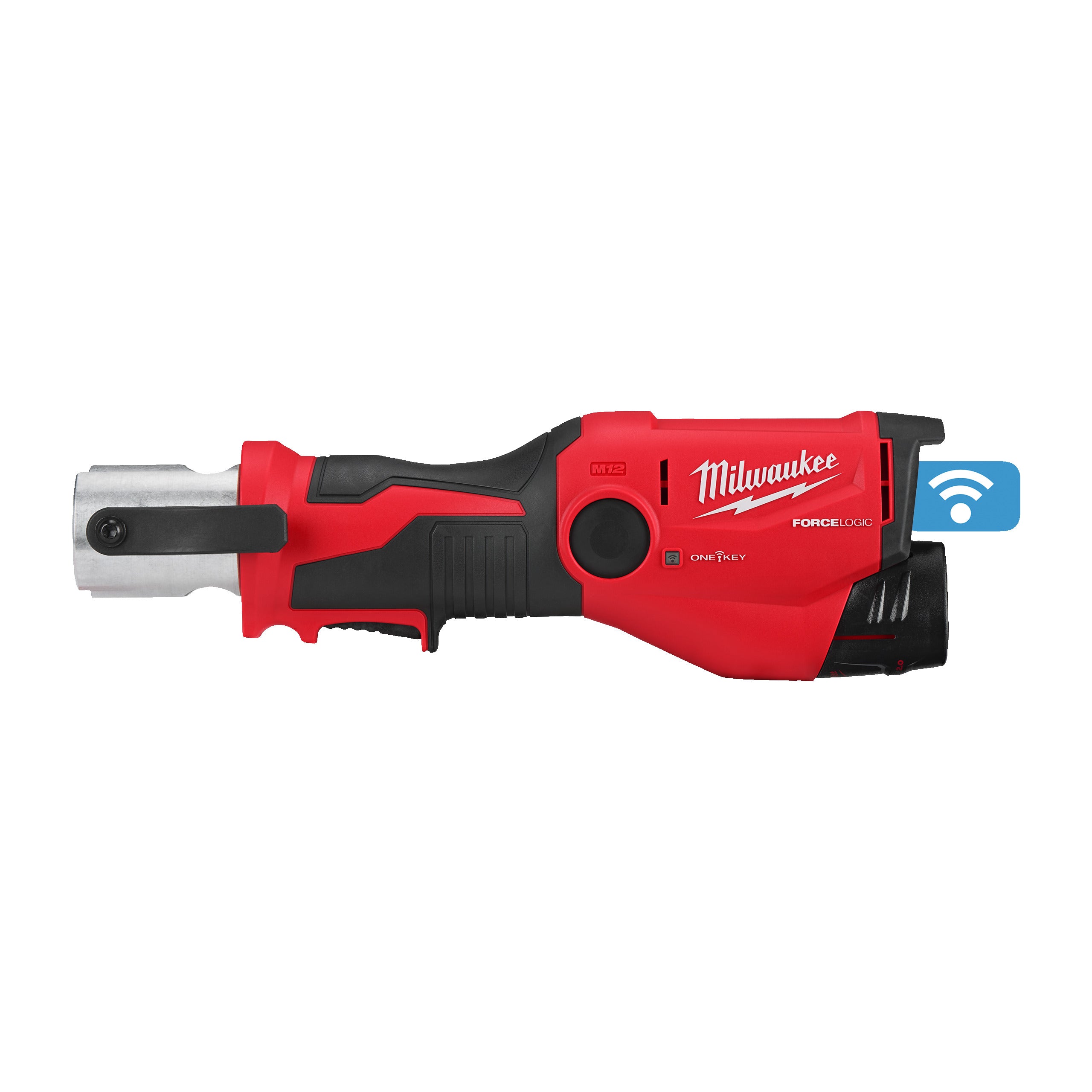 Presă hidraulică Milwaukee M12 ONEHPT-202C FORCE LOGIC™ ONE-KEY™ sub-compactă, cod 4933481032