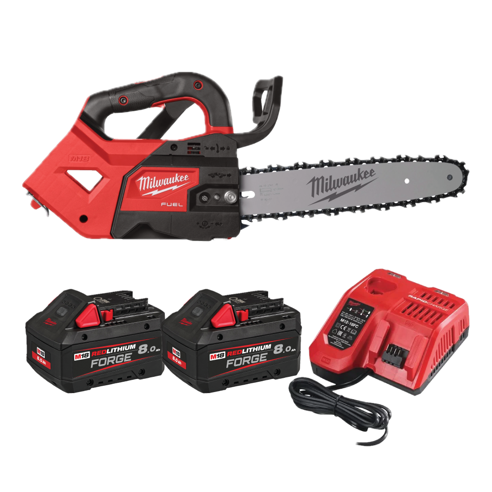 Fierăstrău cu lanț Milwaukee M18 FTHCHS30 FUEL™ TOP HANDLE, șină 30 cm, pas lanț ,325"