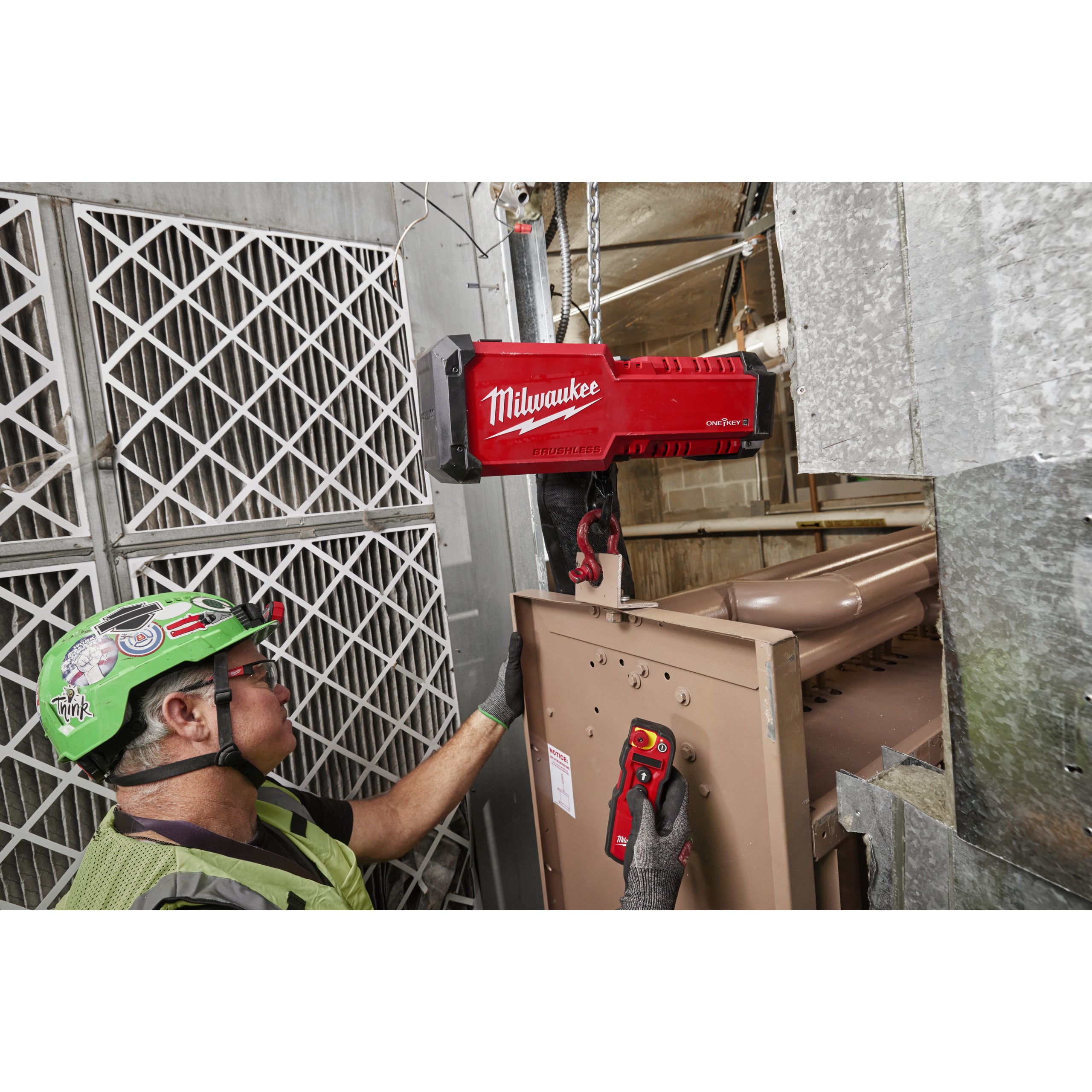 Sculă pentru manipularea materialelor Electropalan 1 tonă Milwaukee M18 BLCHTO-121 ONE-KEY™, cod 4933500224