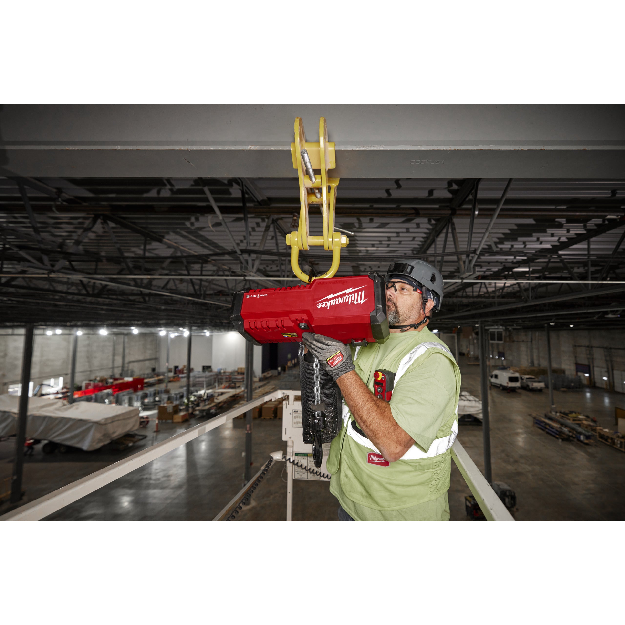 Sculă pentru manipularea materialelor Electropalan 1 tonă Milwaukee M18 BLCHTO-121 ONE-KEY™, cod 4933500224