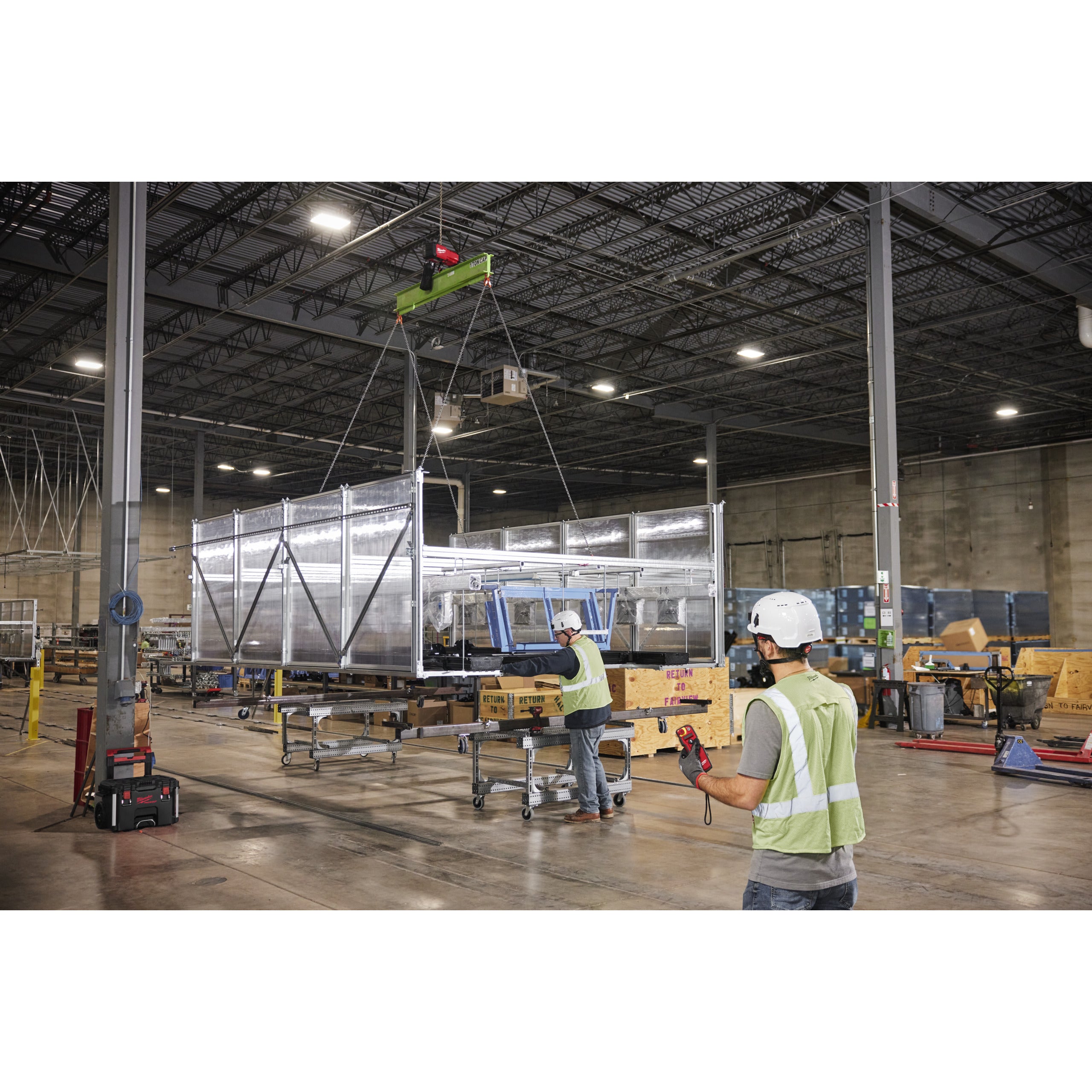 Sculă pentru manipularea materialelor Electropalan 1 tonă Milwaukee M18 BLCHTO-121 ONE-KEY™, cod 4933500224