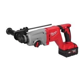 Ciocan rotopercutor Milwaukee M18 BLHACD26-402X, 26 mm SDS-Plus cu mâner D, 2 x acumulator M18 B4, 1 x încărcător M12-18 C, 1 x cutie HD, cod 4933492480 - BIG STORE (Dynamic Tools SRL)