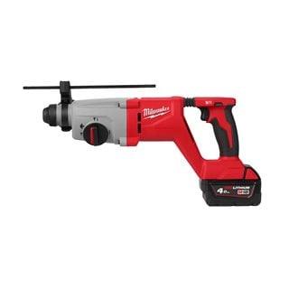 Ciocan rotopercutor Milwaukee M18 BLHACD26-402X, 26 mm SDS-Plus cu mâner D, 2 x acumulator M18 B4, 1 x încărcător M12-18 C, 1 x cutie HD, cod 4933492480 - BIG STORE (Dynamic Tools SRL)