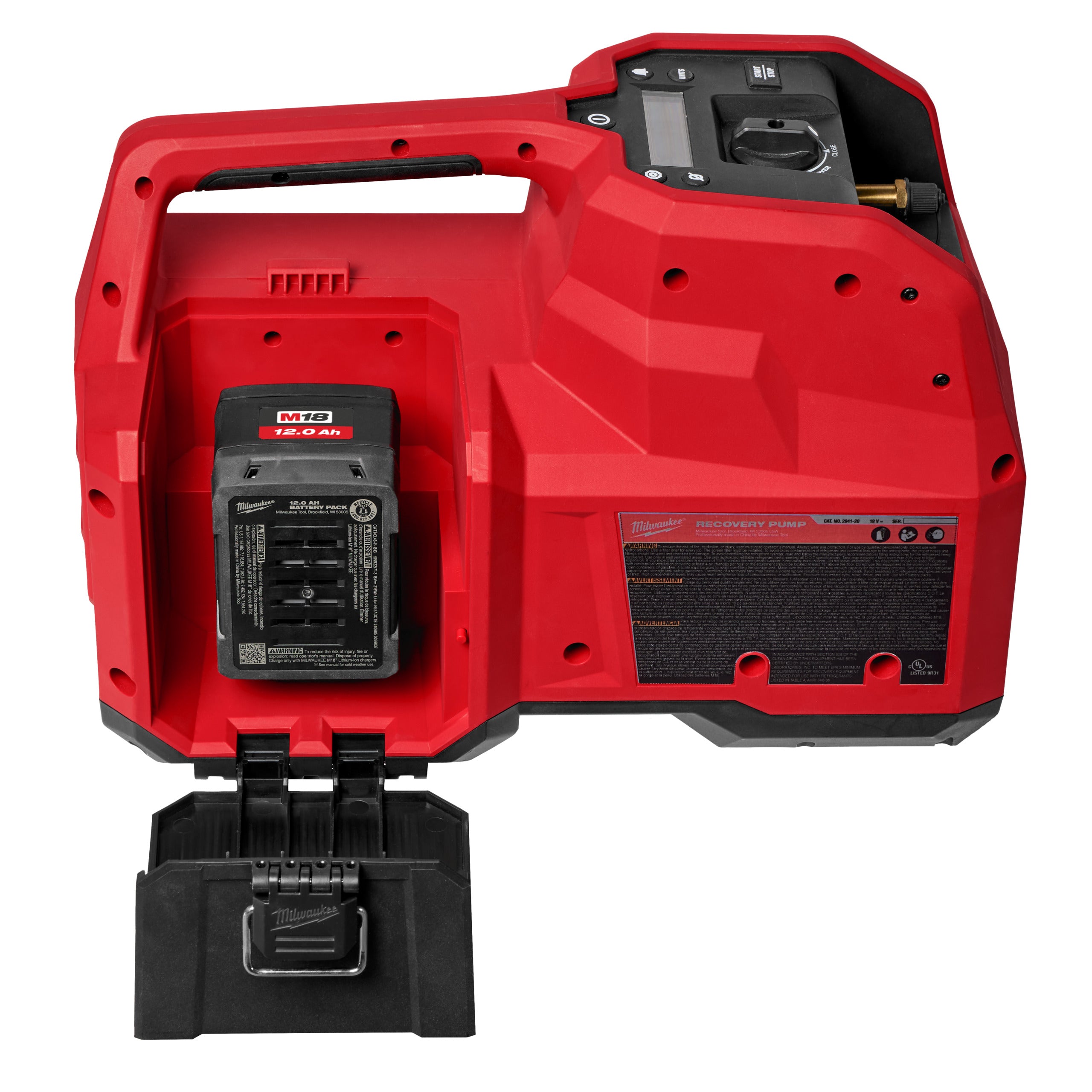 Pompă de recuperare Milwaukee M18 BLRP-121, fără perii, cod 4933498173
