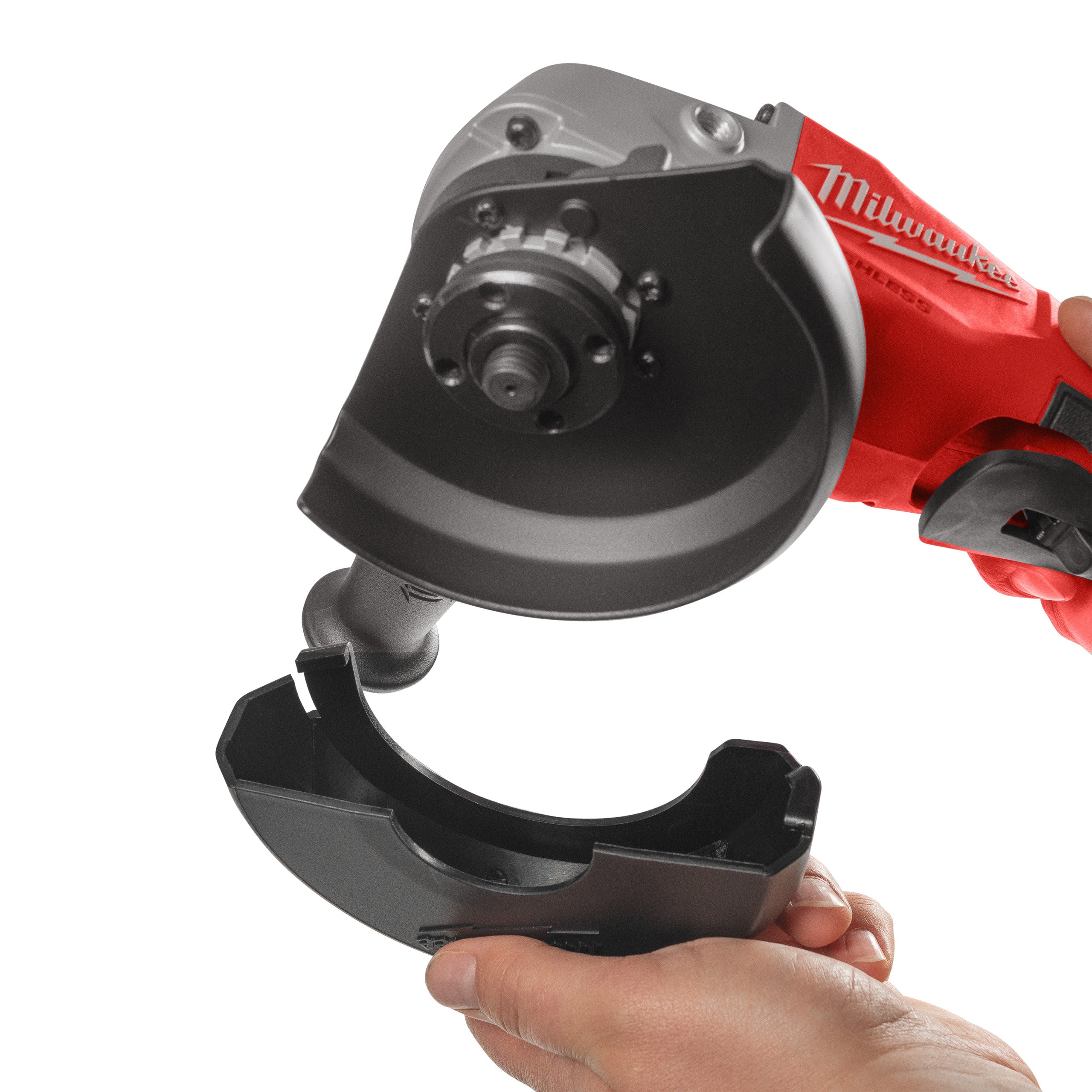 Polizor unghiular Milwaukee M18 BLSAG125X-402X 125 mm cu comutator glisant, cod 4933492644