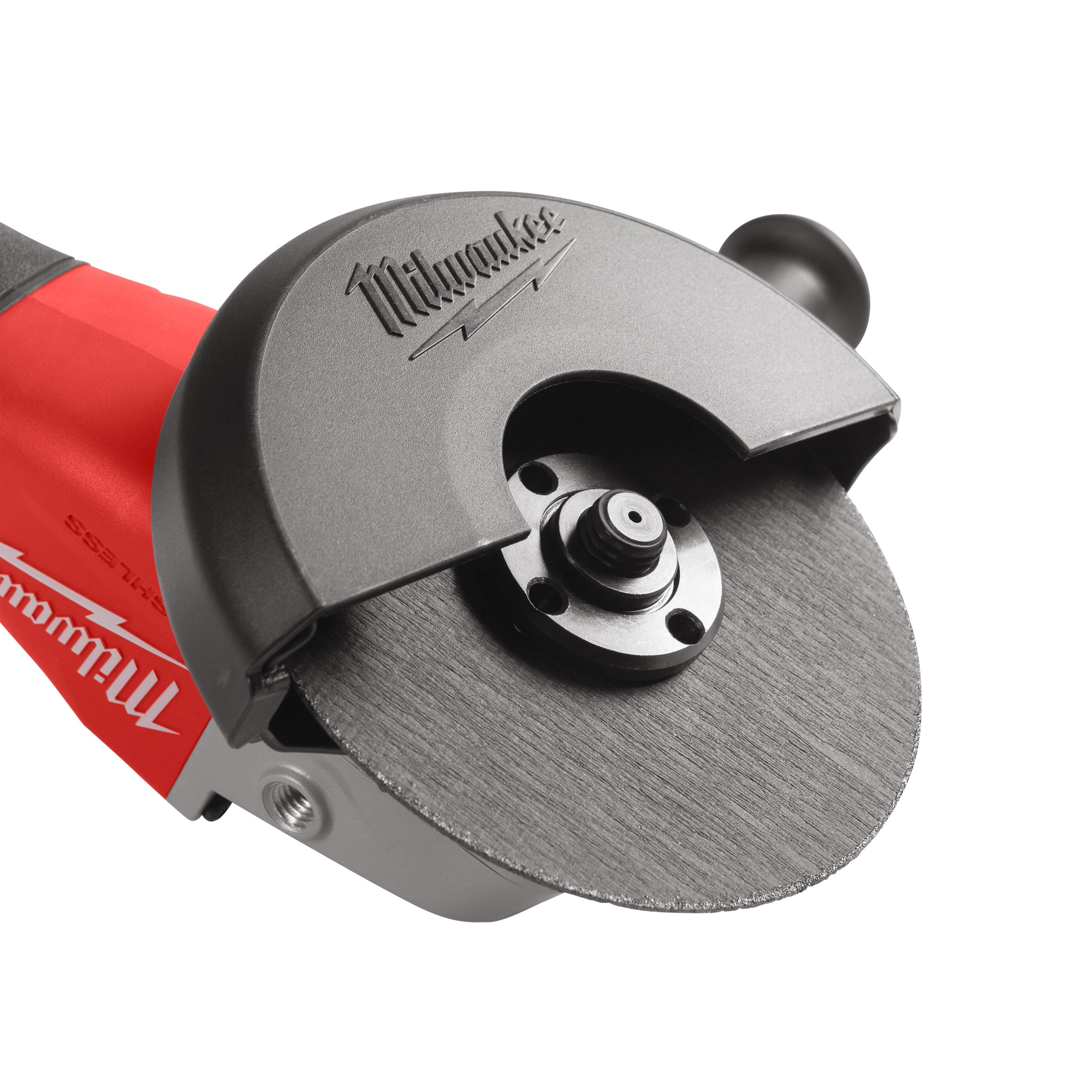 Polizor unghiular Milwaukee M18 BLSAG125X-402X 125 mm cu comutator glisant, cod 4933492644