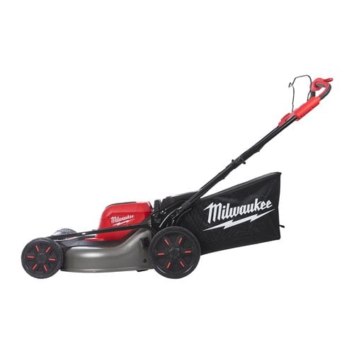 Mașină de gazon pe acumulatori auto-propulsată Milwaukee M18 F2LM53-122, 53 CM FUEL™, 2 x acumulator FORGE™ M18 FB12, 1 x încărcător rapid cu 2 porturi M18 DBSC, cod 4933499213