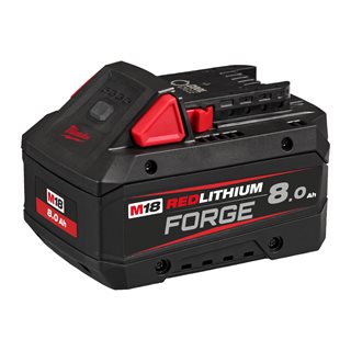 Acumulator 18V*8,0Ah FORGE™, Milwaukee REDLITHIUM-ION™ M18 FB8, fără cutie, 4932492131