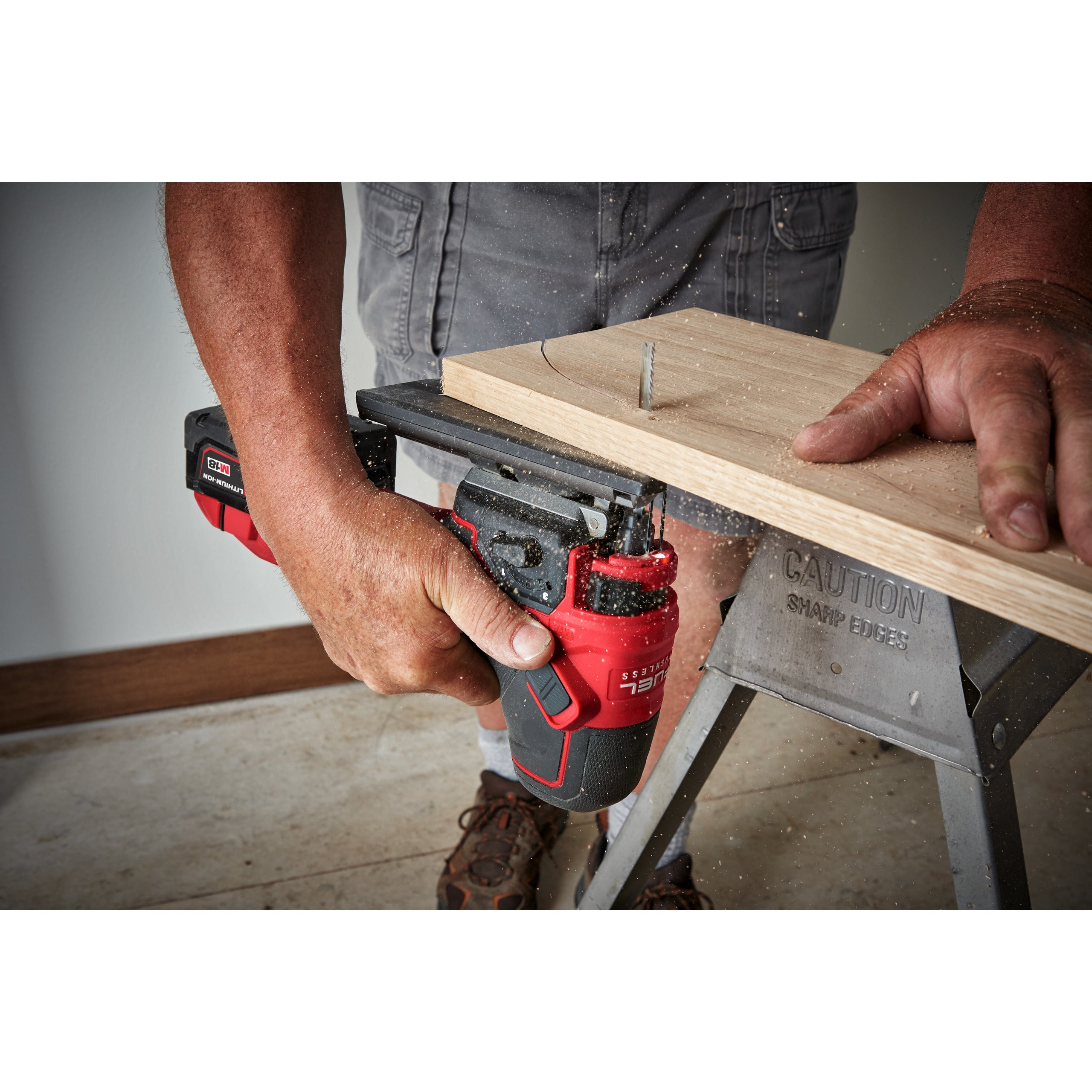 Fierăstrău pendular Milwaukee M18 FBJS-0 FUEL™, cod 4933500558