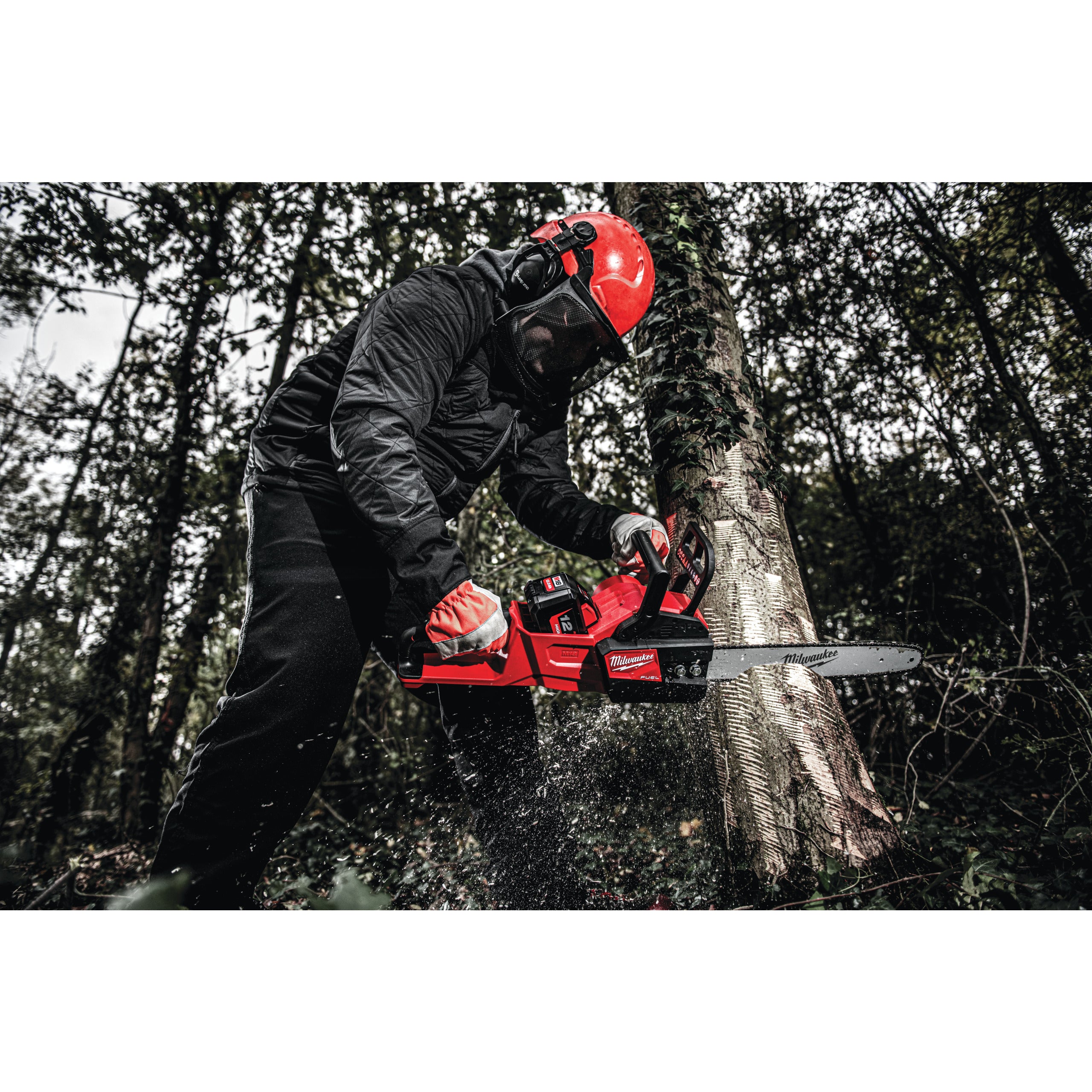Fierăstrău cu lanț 40 cm Milwaukee M18 FCHS-122 FUEL™, cod 4933499217