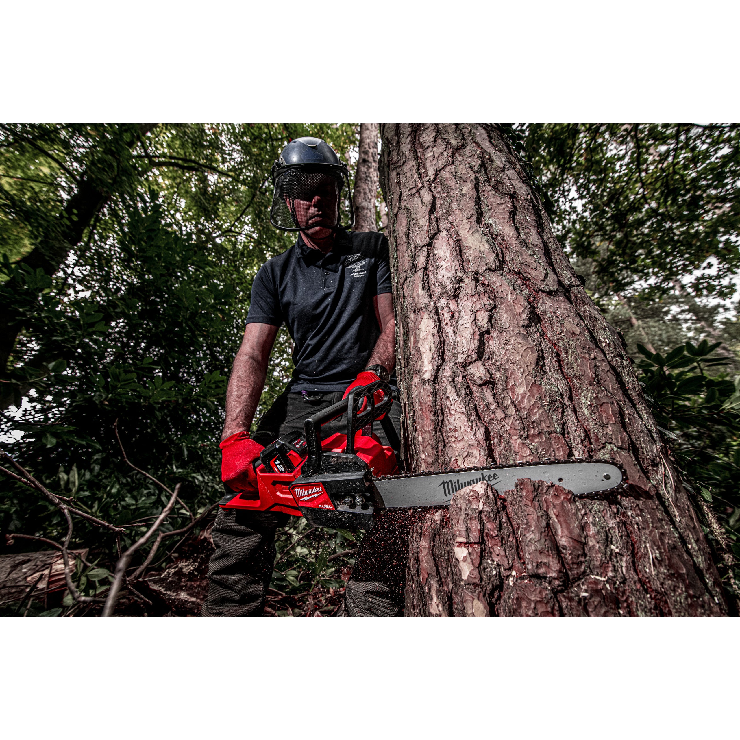 Fierăstrău cu lanț 40 cm Milwaukee M18 FCHS-122 FUEL™, cod 4933499217