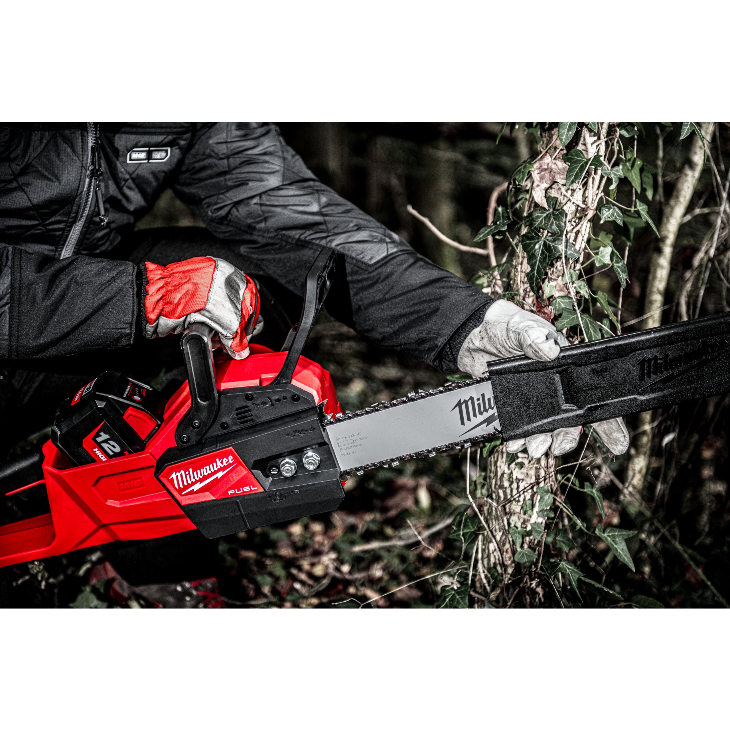 Fierăstrău cu lanț 40 cm Milwaukee M18 FCHS-122 FUEL™, cod 4933499217