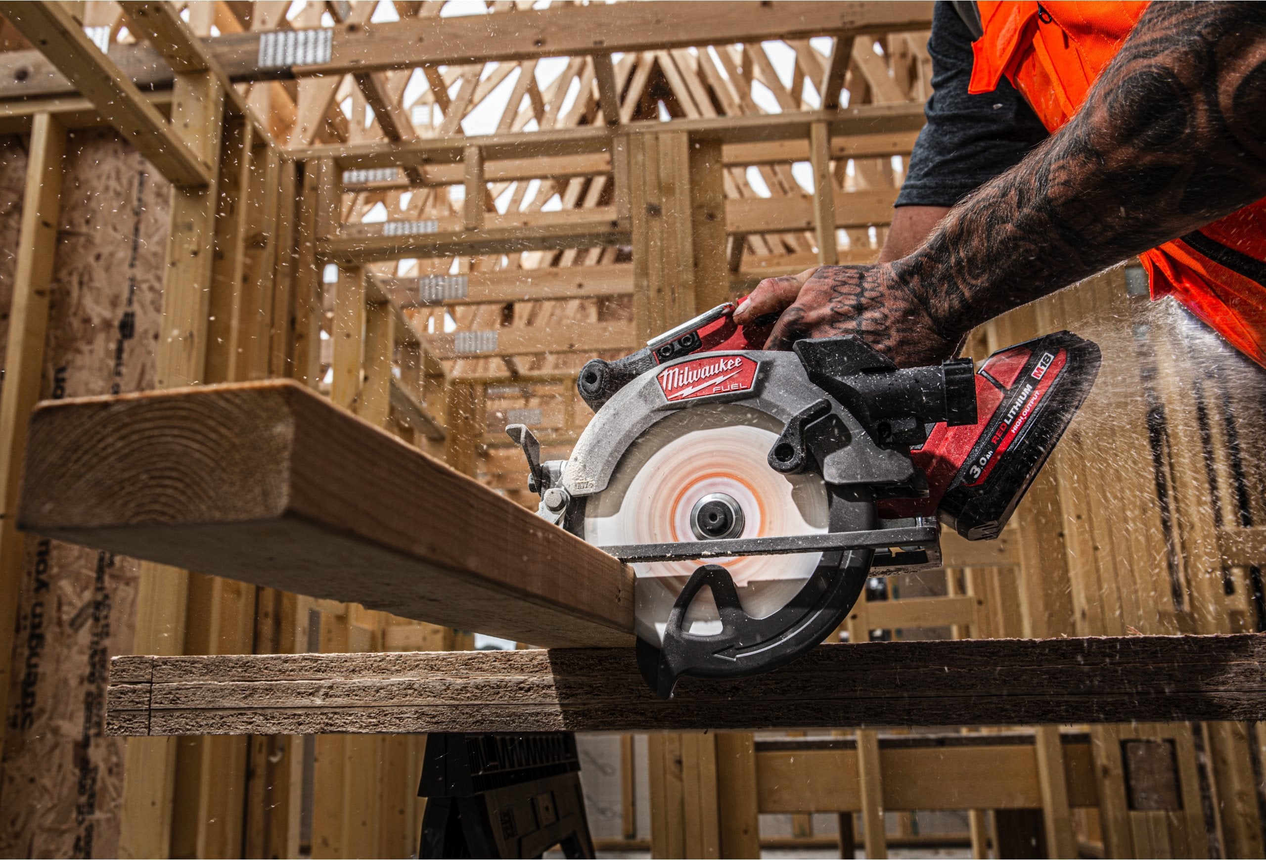 Fierăstrău circular Milwaukee M18 FCS552-0X pentru lemn și plastic, 55