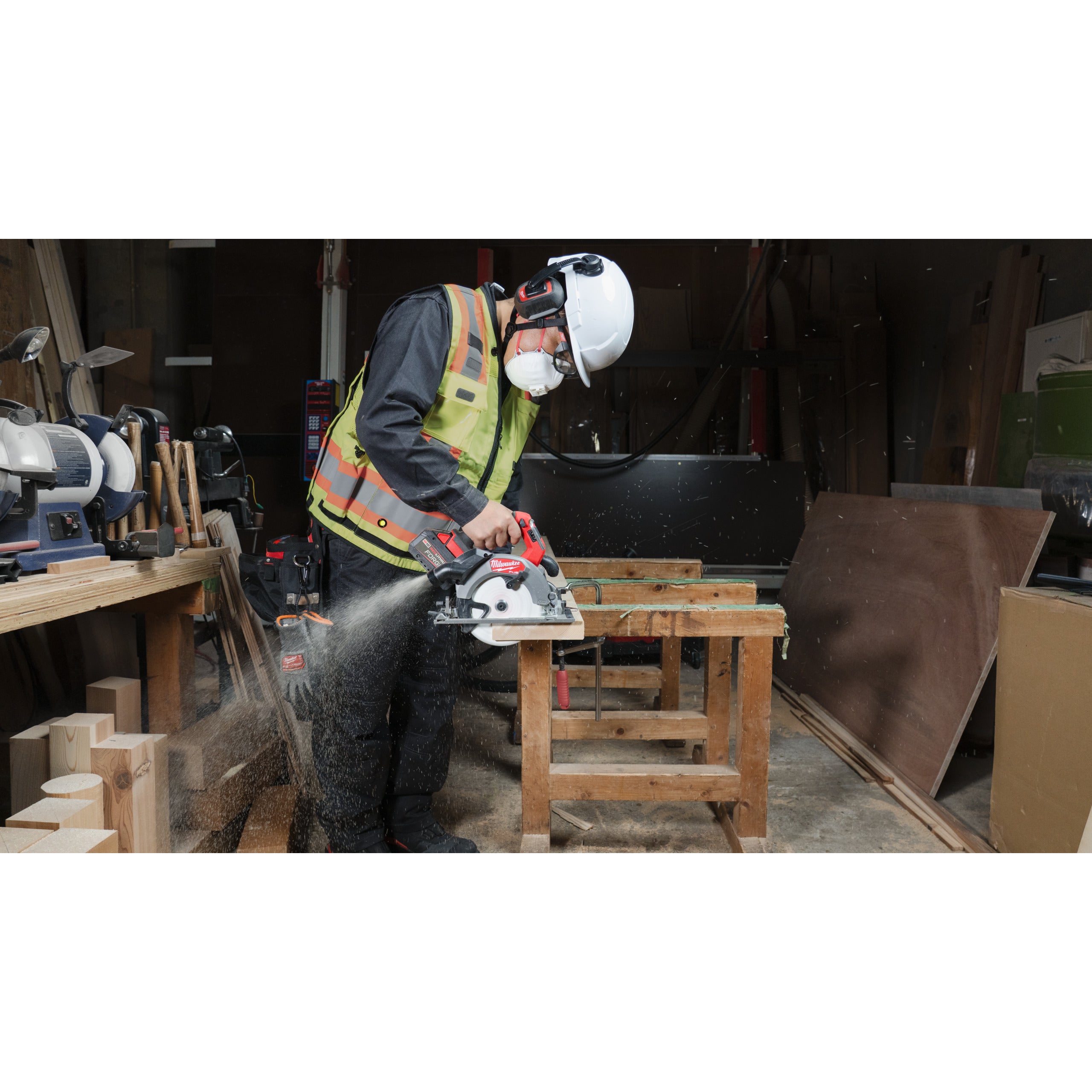 Fierăstrău circular Milwaukee M18 FCSDC165-0 FUEL™ 165 mm, cod 4933500002