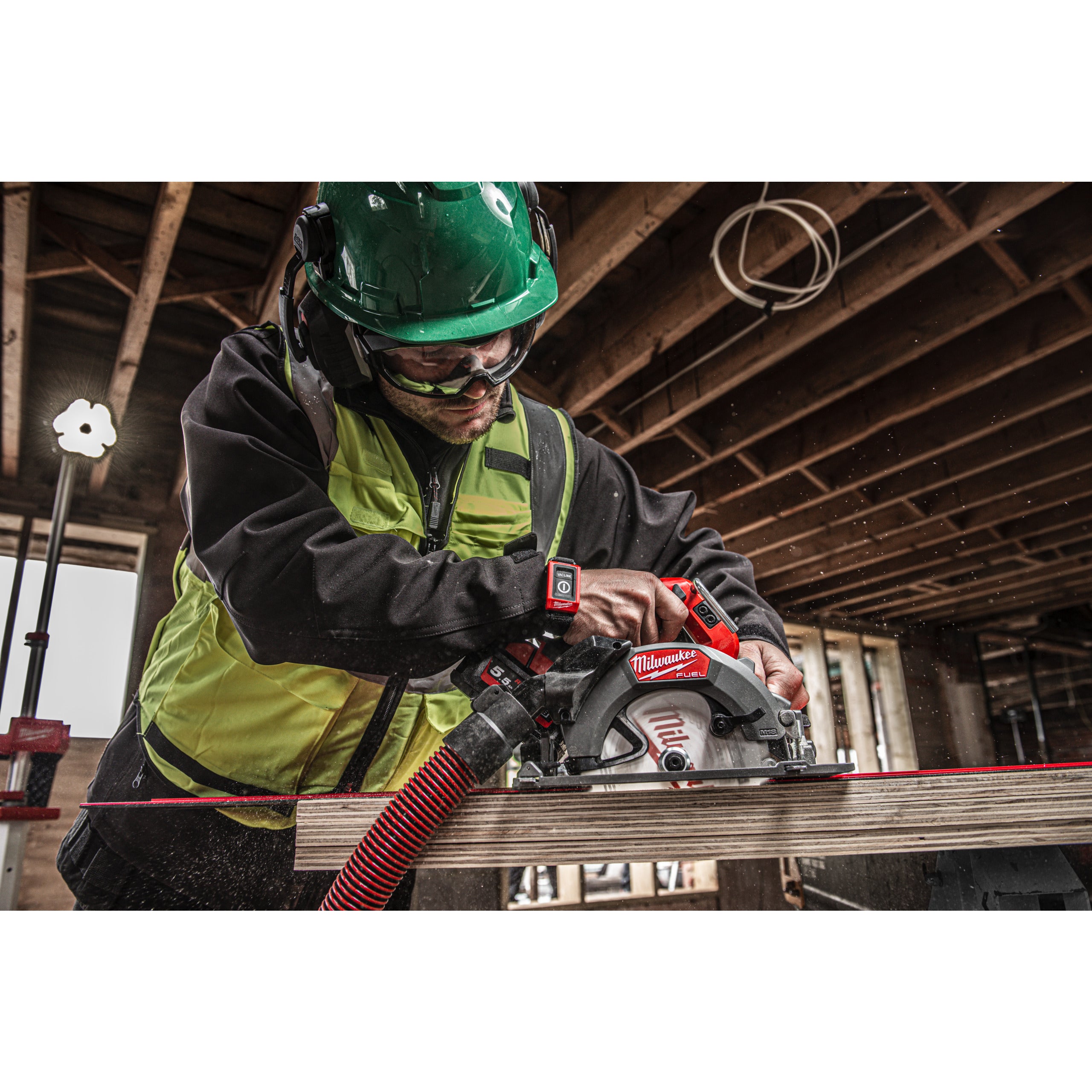 Fierăstrău circular Milwaukee M18 FCSDC165-0 FUEL™ 165 mm, cod 4933500002