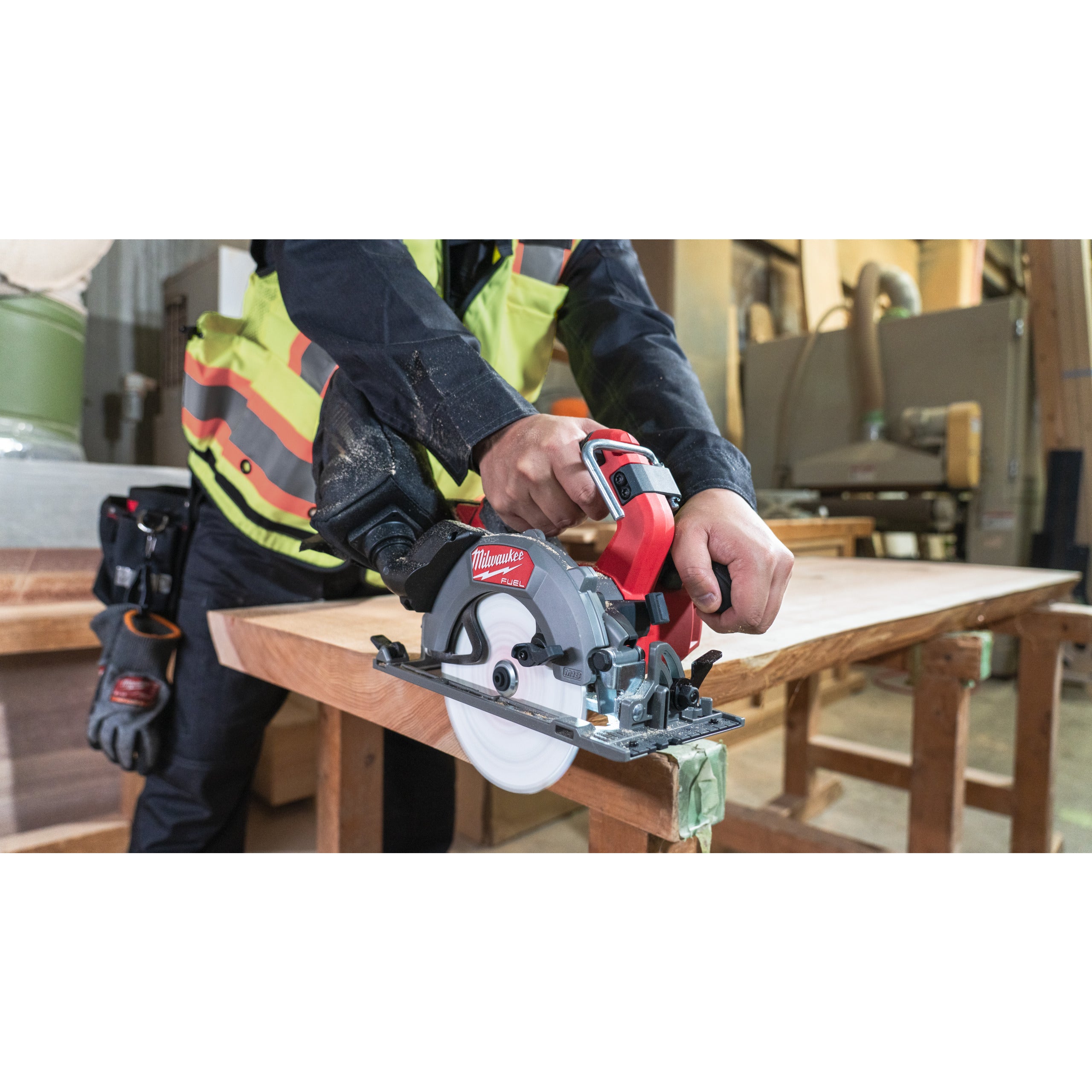 Fierăstrău circular Milwaukee M18 FCSDC165-0 FUEL™ 165 mm, cod 4933500002