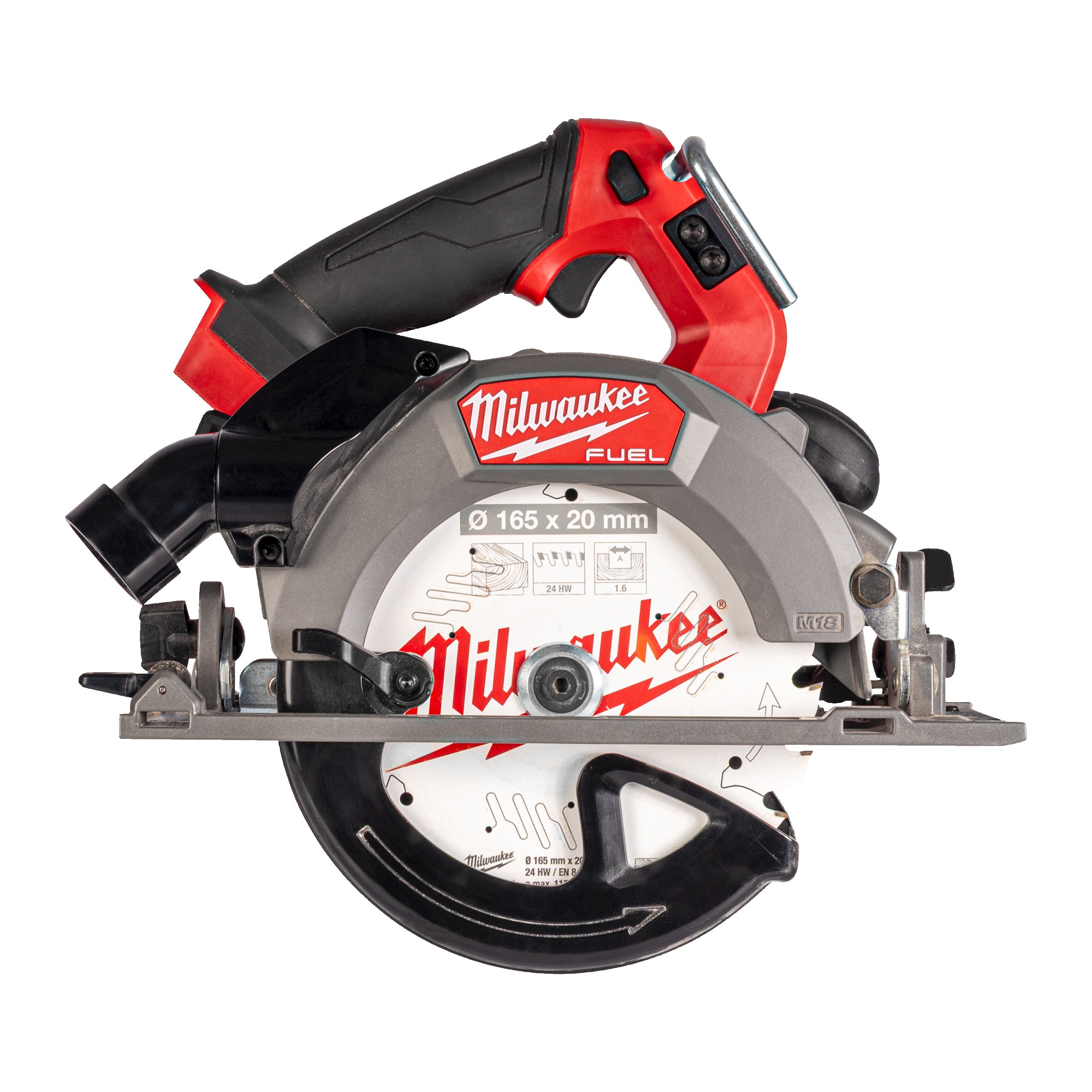 Fierăstrău circular Milwaukee M18 FCSDC165-0C FUEL™ 165 mm, cod 4933499996