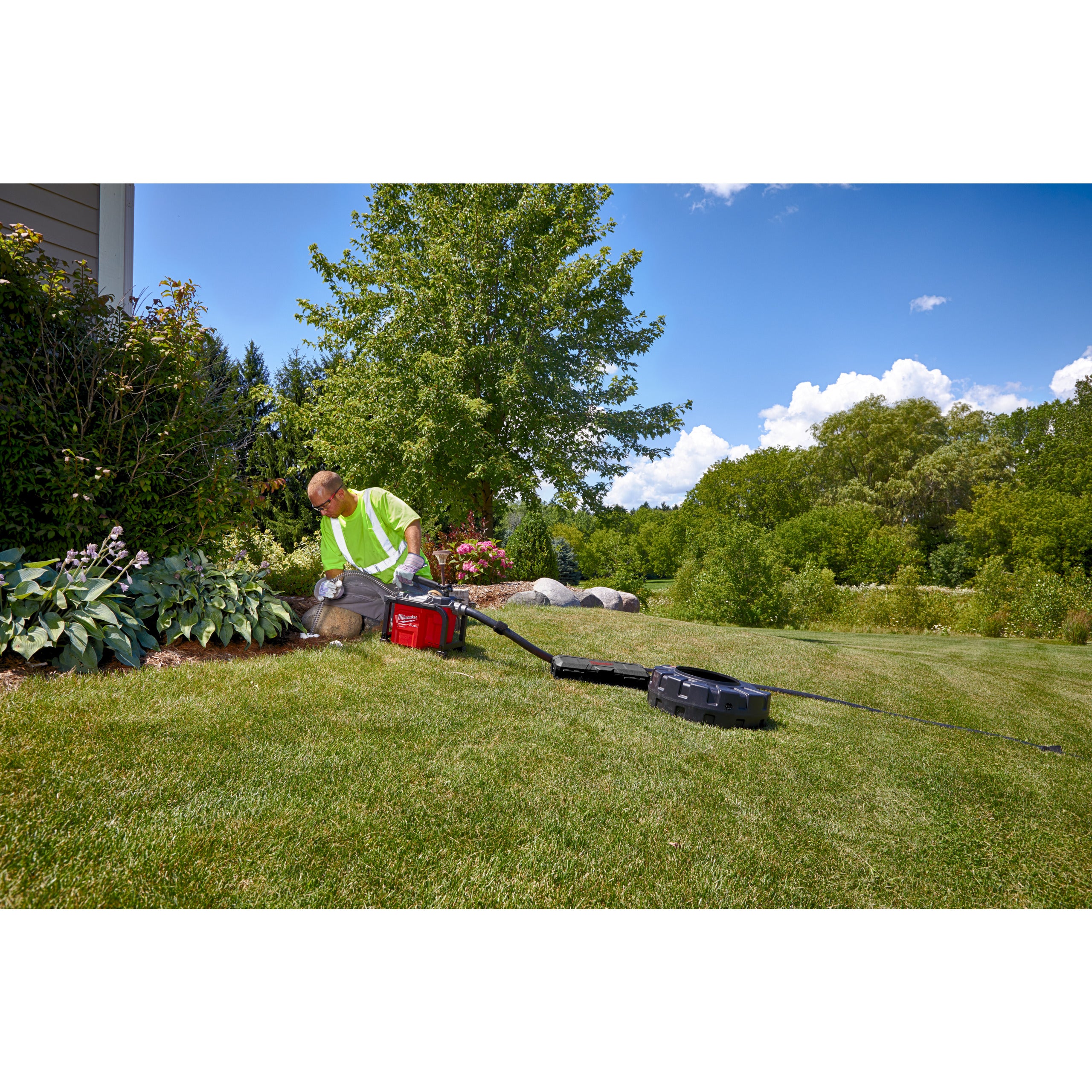 Mașină modulară compactă de desfundat canalizări Milwaukee M18 FCSSM-121 FUEL™, cod 4933499308