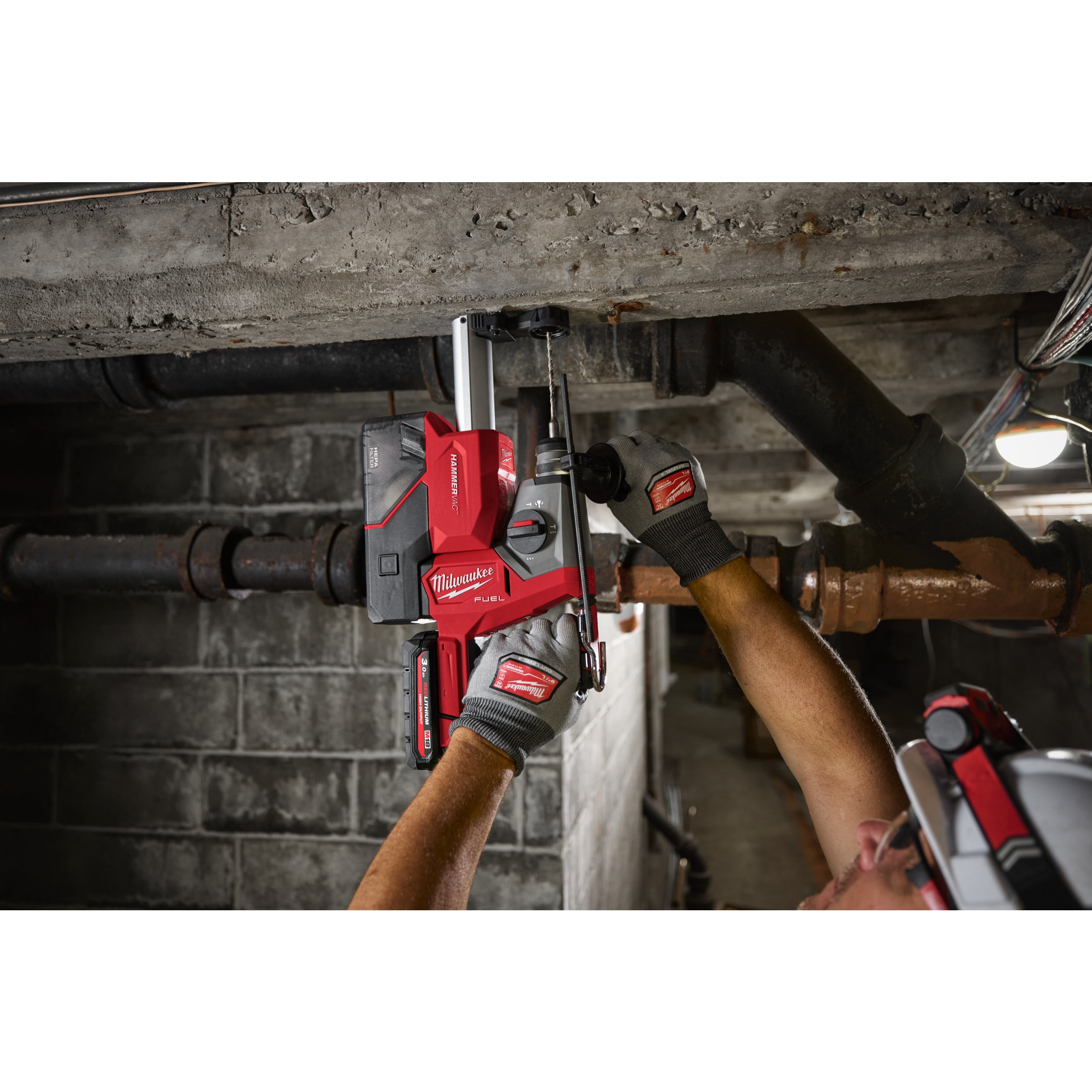 Ciocan rotopercutor 16 mm SDS-Plus Milwaukee M18 FHAC16-0 FUEL™ 4 moduri, cod 4933498582
