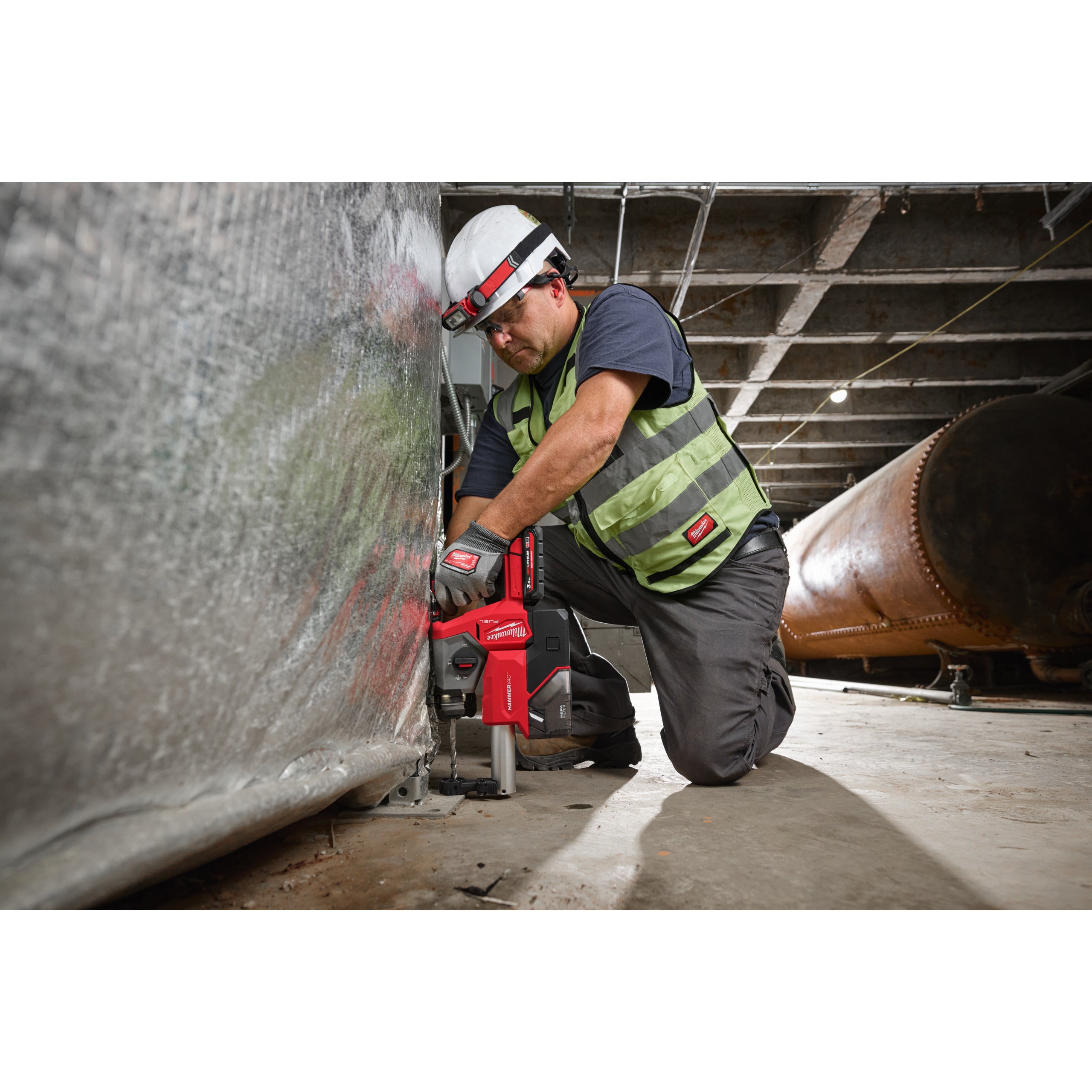 Ciocan rotopercutor 16 mm SDS-Plus Milwaukee M18 FHAC16-0 FUEL™ 4 moduri, cod 4933498582