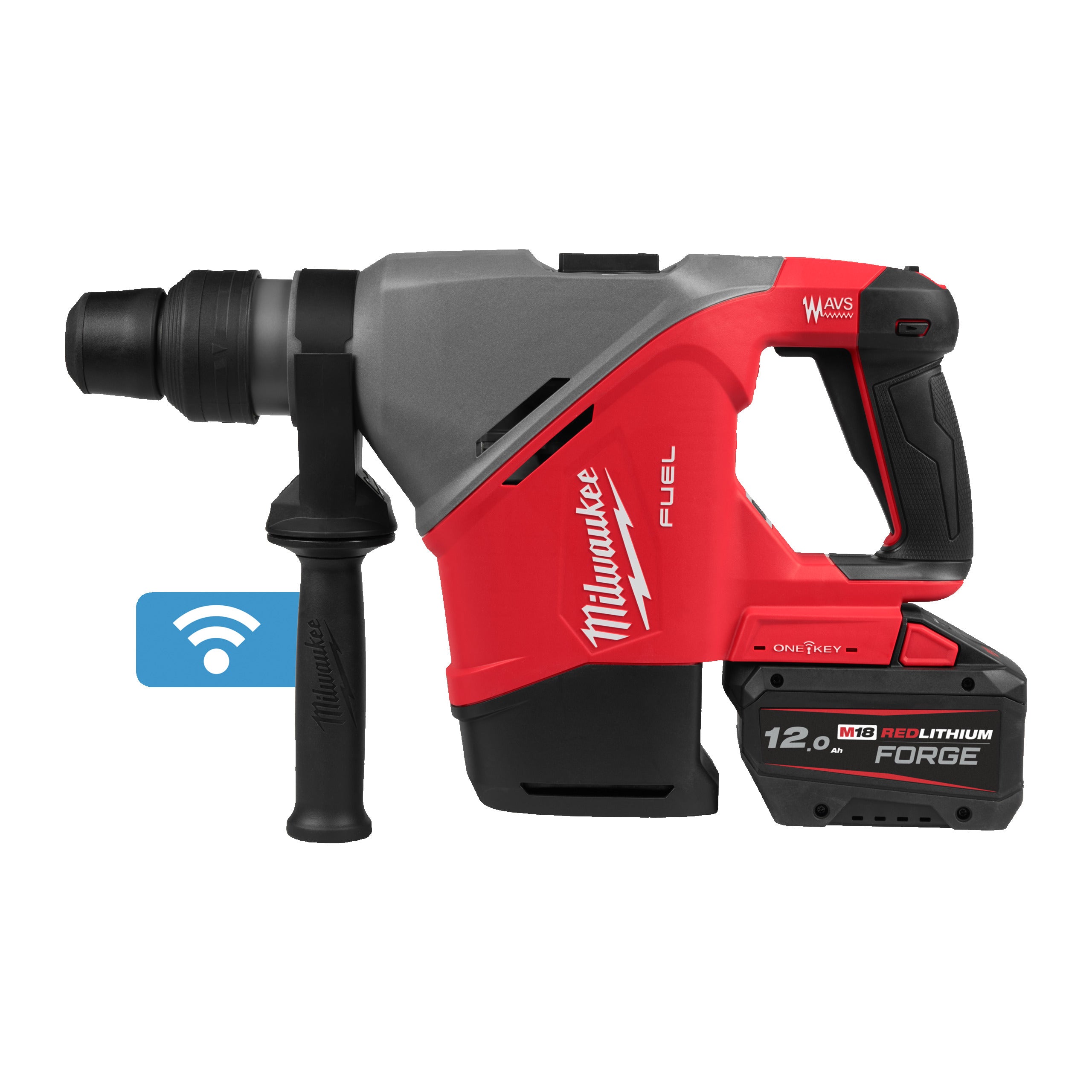 Rotopercutor SDS Max Ciocan rotopercutor SDS-Max Milwaukee M18 FHACO540-122C FUEL™ 40 mm ONE-KEY™, cod 4933493138