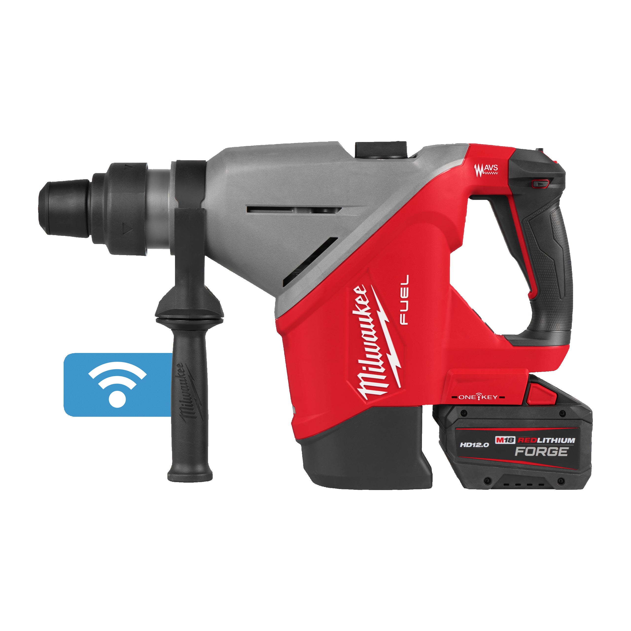 Rotopercutor SDS Max Ciocan rotopercutor SDS-Max Milwaukee M18 FHACO745-122C FUEL™ 45 mm ONE-KEY™, cod 4933493446