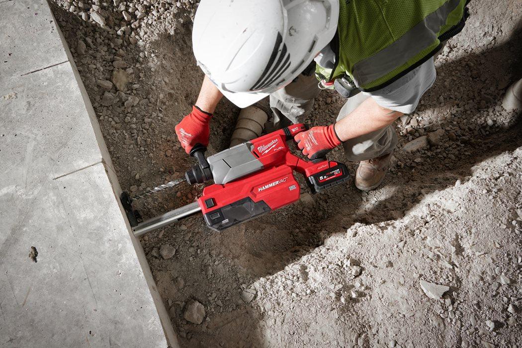 Ciocan rotopercutor Milwaukee M18 FHACOD32-0, 32 mm SDS-Plus cu mâner D, ONE-KEY, FUEL, fără acumulator, fără încărcător, cod 4933492141 - BIG STORE (Dynamic Tools SRL)