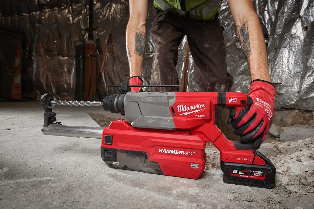 Ciocan rotopercutor Milwaukee M18 FHACOD32-0, 32 mm SDS-Plus cu mâner D, ONE-KEY, FUEL, fără acumulator, fără încărcător, cod 4933492141 - BIG STORE (Dynamic Tools SRL)