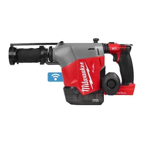 Ciocan rotopercutor Milwaukee M18 FHAFOH16-302X, 16 MM SDS-PLUS, FUEL™, extractor de praf integrat, 2 x acumulator M18 HB3, 1 x încărcător M12-18 FC, 1 x cutie HD, cod 4933493533