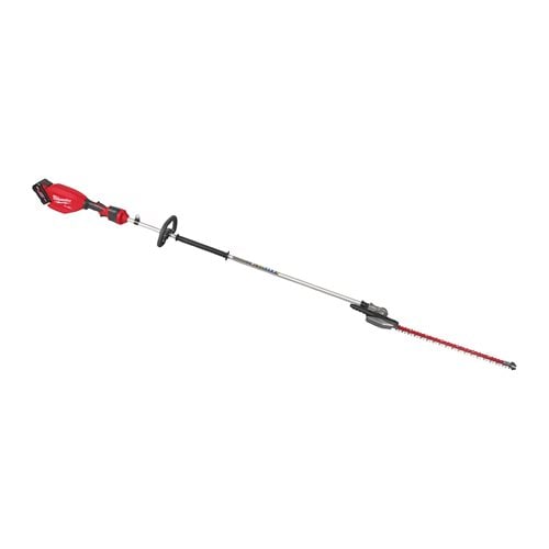 Trimmer pentru gard viu cu tijă extensibilă 267 CM FUEL Milwaukee M18 FHETE27-802, 2 x acumulatori FORGE M18 FB8, 1 x încărcător M12-18FC, cod 4933492911