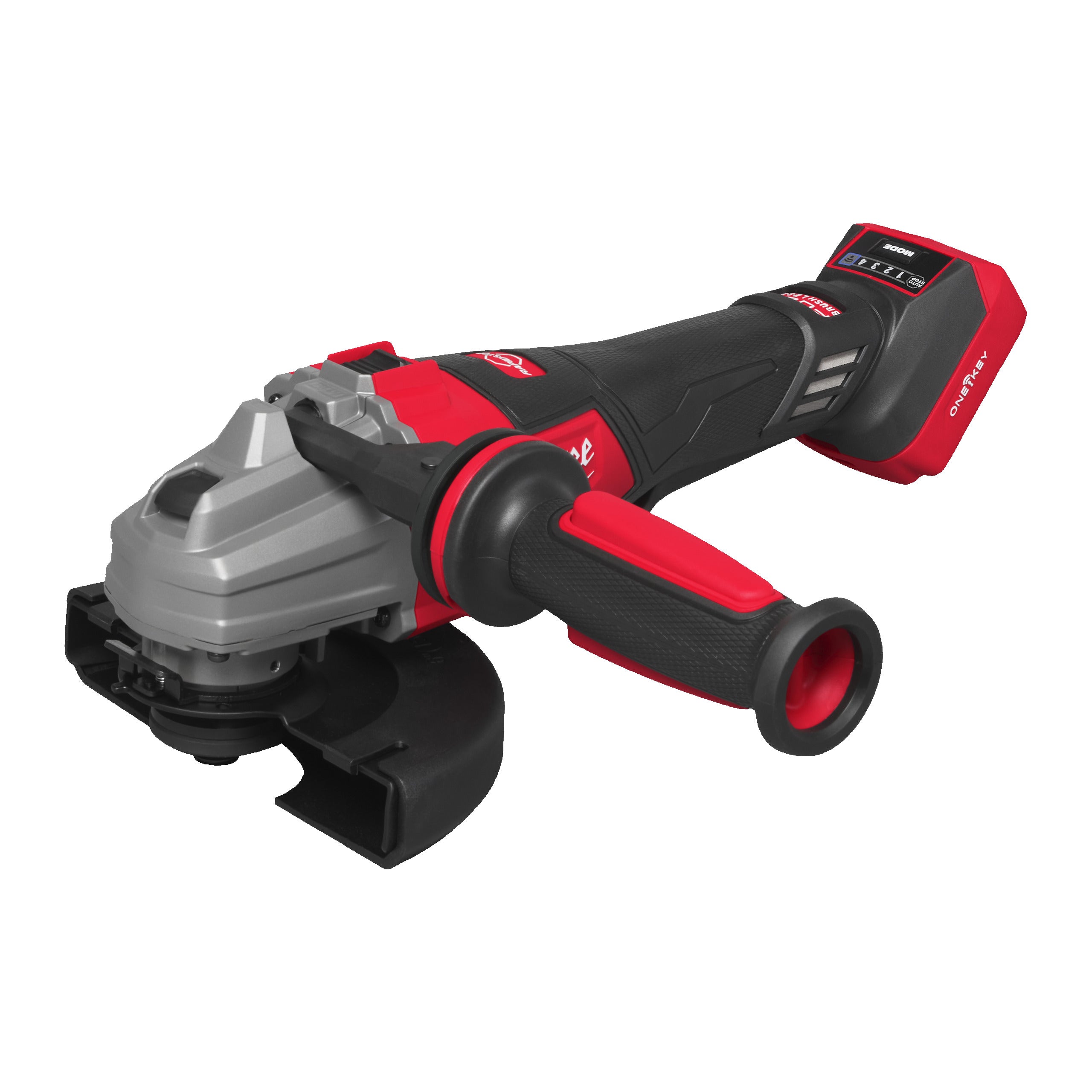 Polizor unghiular de înaltă performanță, 125 mm cu frânare, comutator lateral și ONE-KEY™ Milwaukee M18 FHSAGSVO125X-0X FUEL™, cod 4933500036