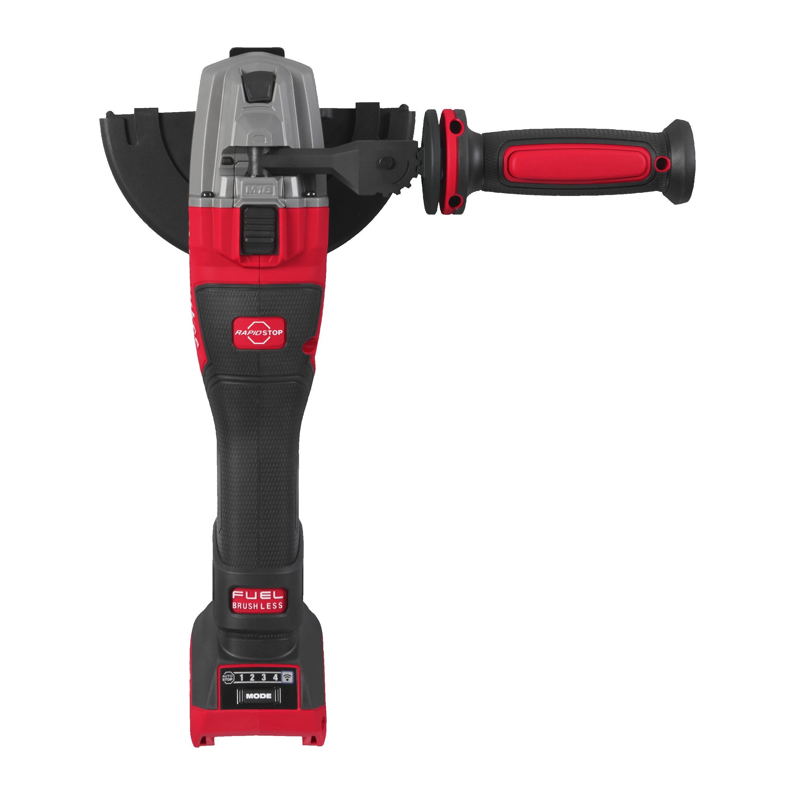 Polizor unghiular de înaltă performanță, 125 mm cu frânare, comutator lateral și ONE-KEY™ Milwaukee M18 FHSAGSVO125X-0X FUEL™, cod 4933500036