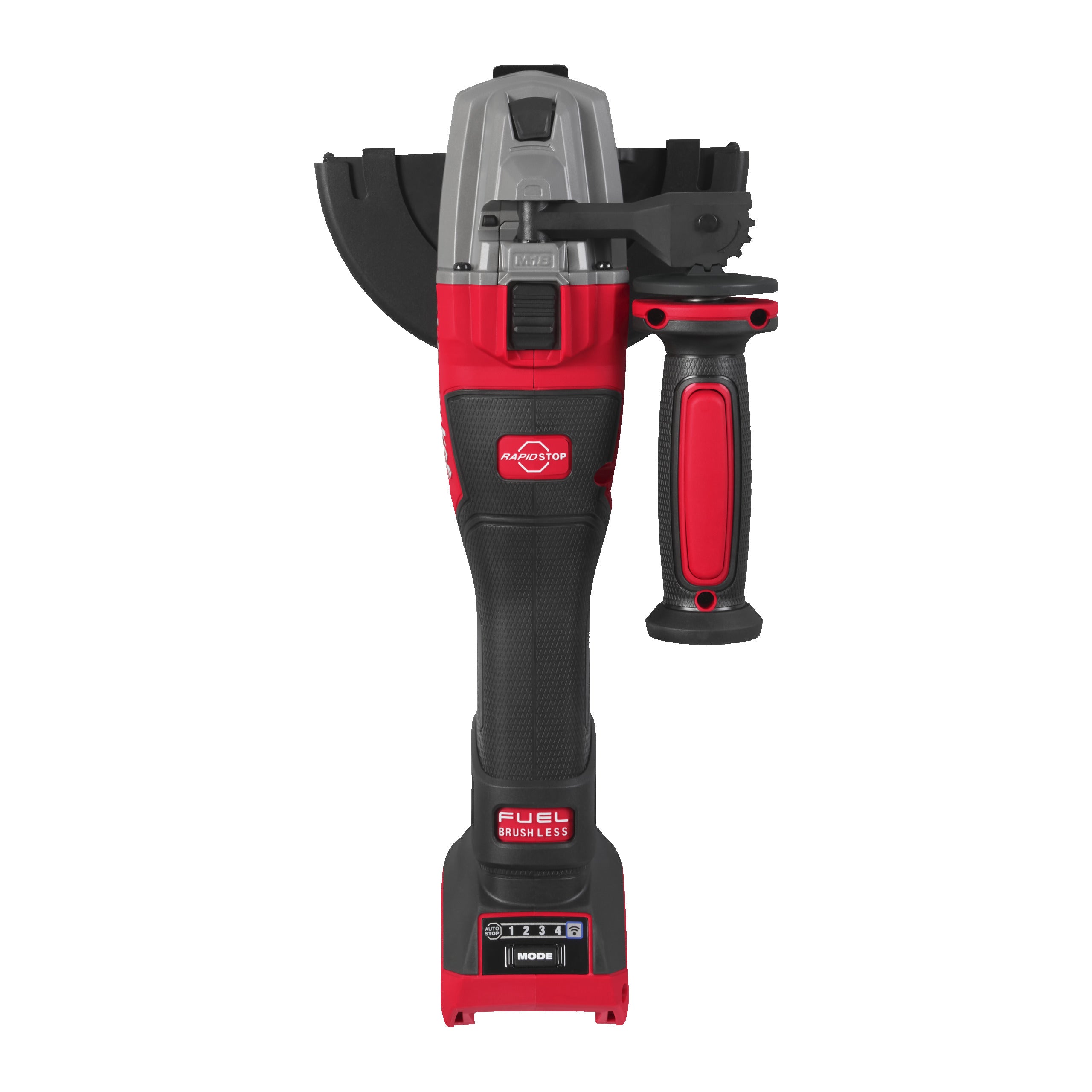 Polizor unghiular de înaltă performanță, 125 mm cu frânare, comutator lateral și ONE-KEY™ Milwaukee M18 FHSAGSVO125X-0X FUEL™, cod 4933500036