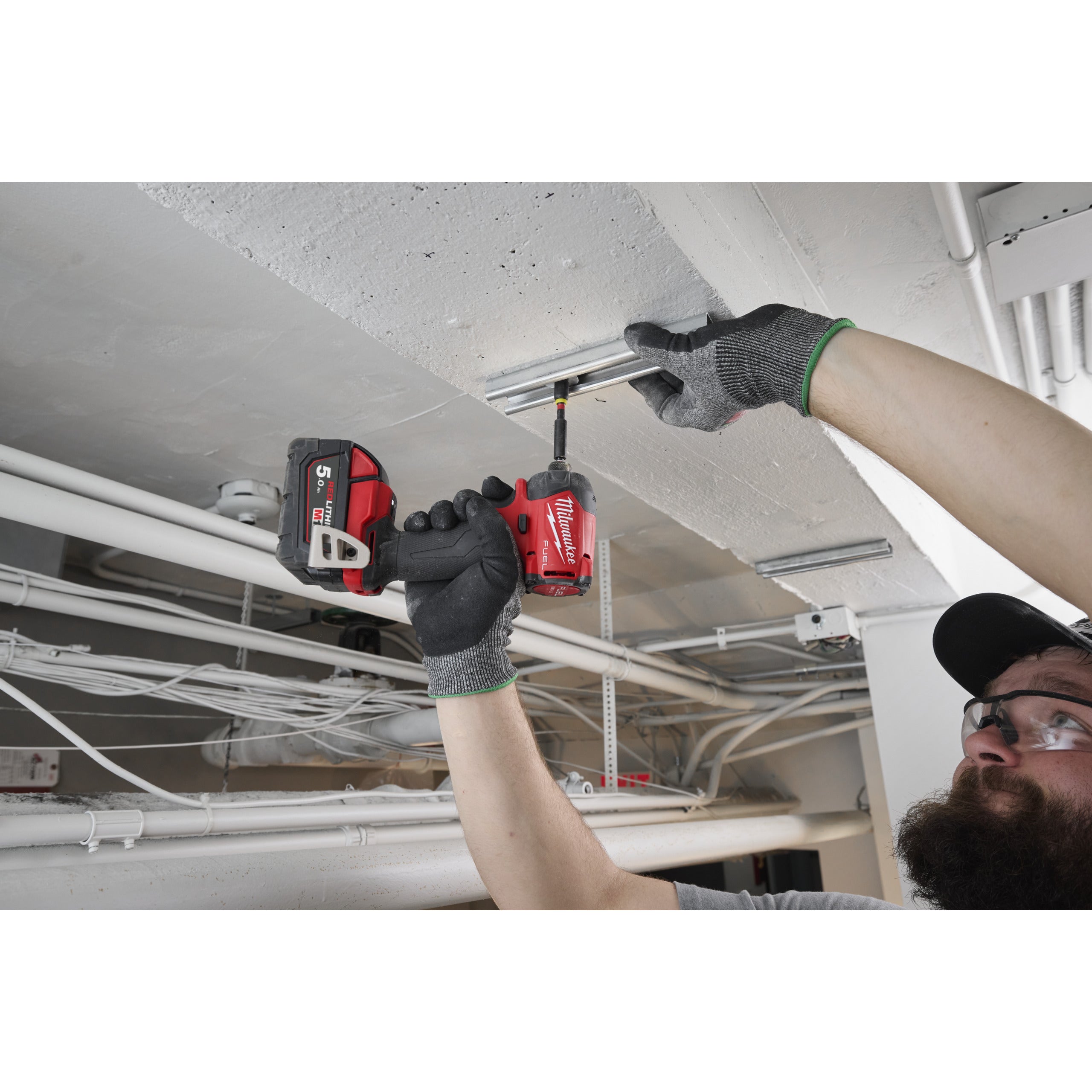 Mașină de înșurubat hidraulică cu impact ¼″ Hex Milwaukee M18 FIDRQ-0X FUEL™ SURGE™, cod 4933498910