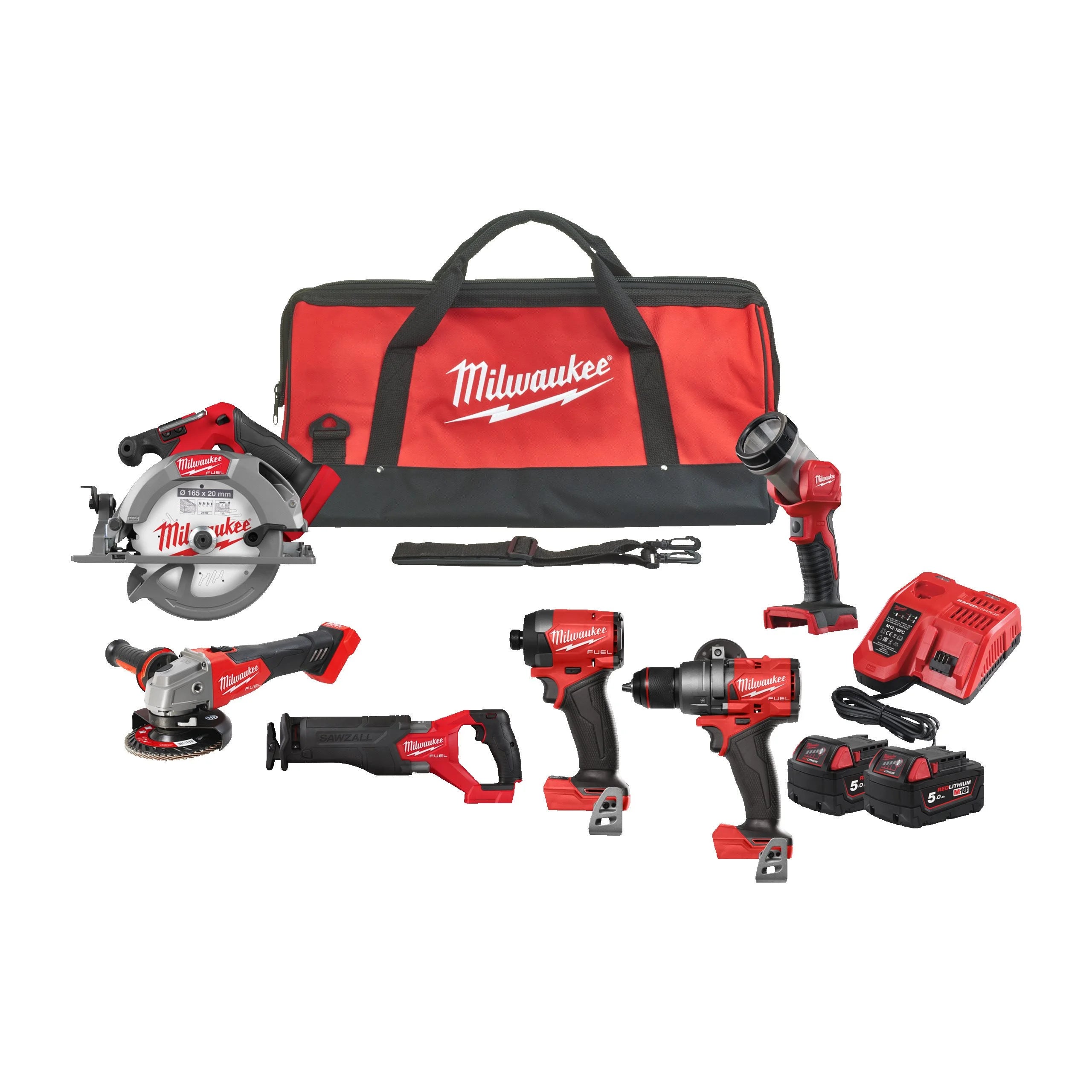 Set Milwaukee M18 FPP6G3-502B FUEL POWER PACK, cod 4933498658