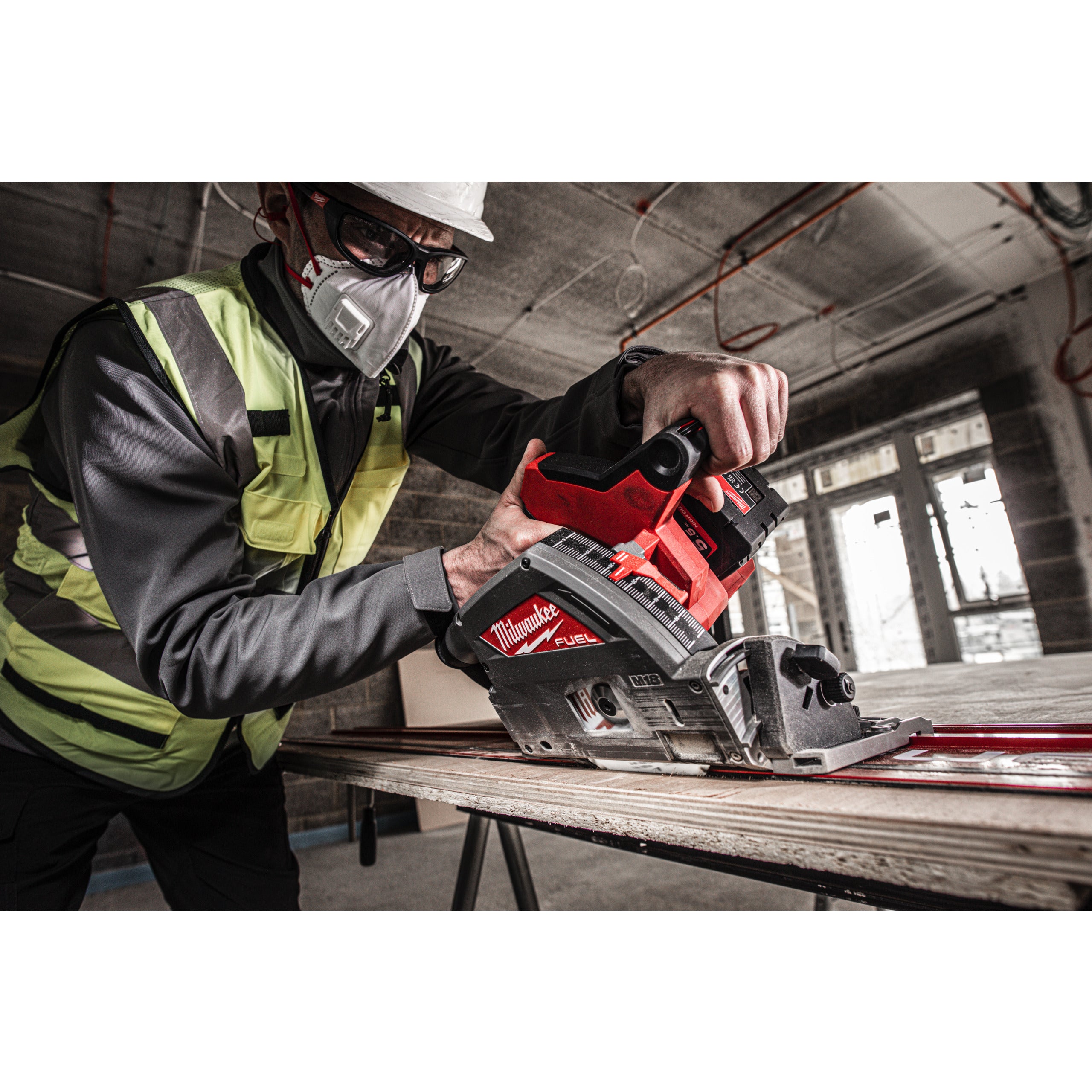 Fierăstrău circular Milwaukee M18 FPS55-0 FUEL™ 55 mm, pentru lemn și plastic, cod 4933502226