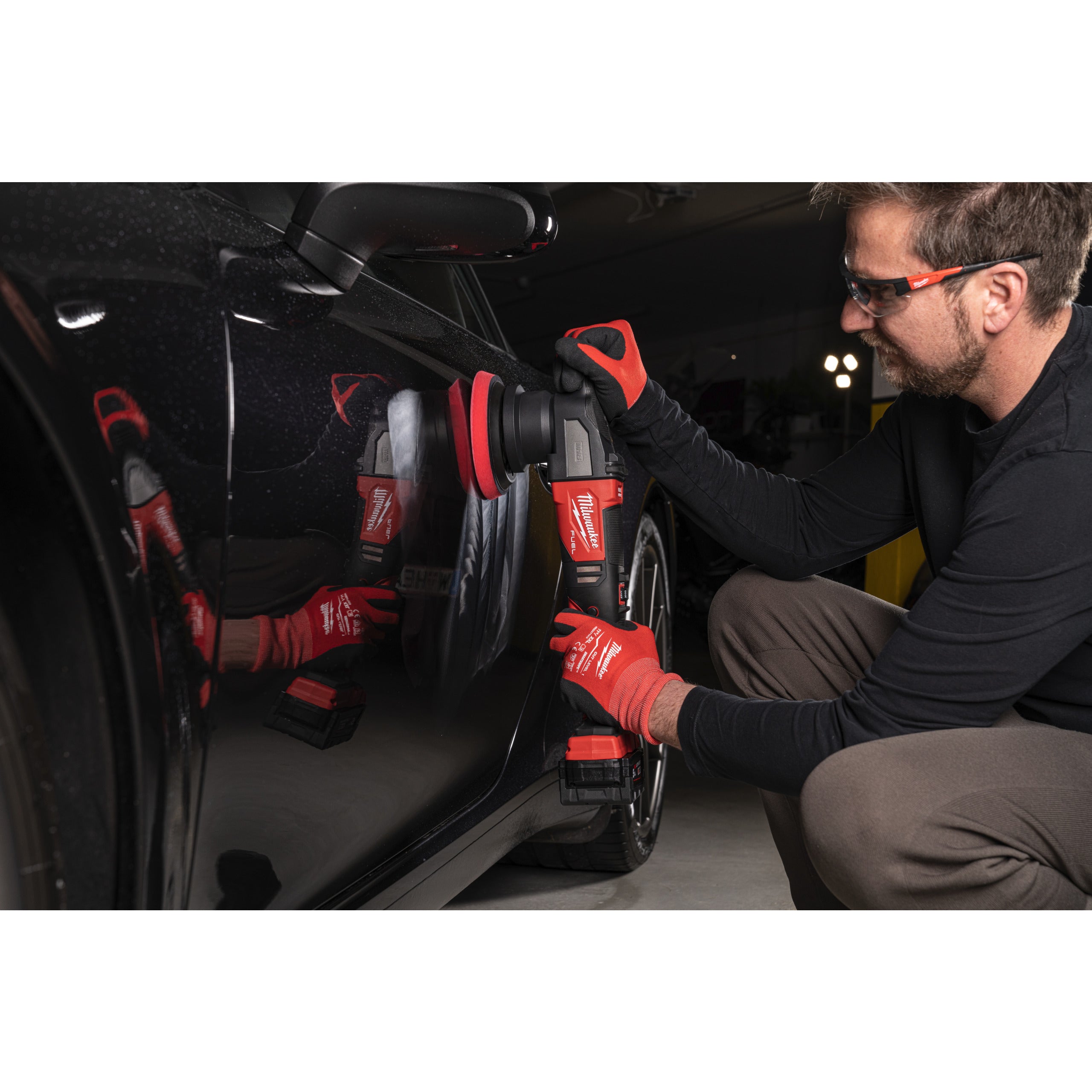 Atașament pentru îndepărtare material Pad cu velcro pentru mașini de polișat Milwaukee M18 FROPBP150 FUEL™, cod 4932479965