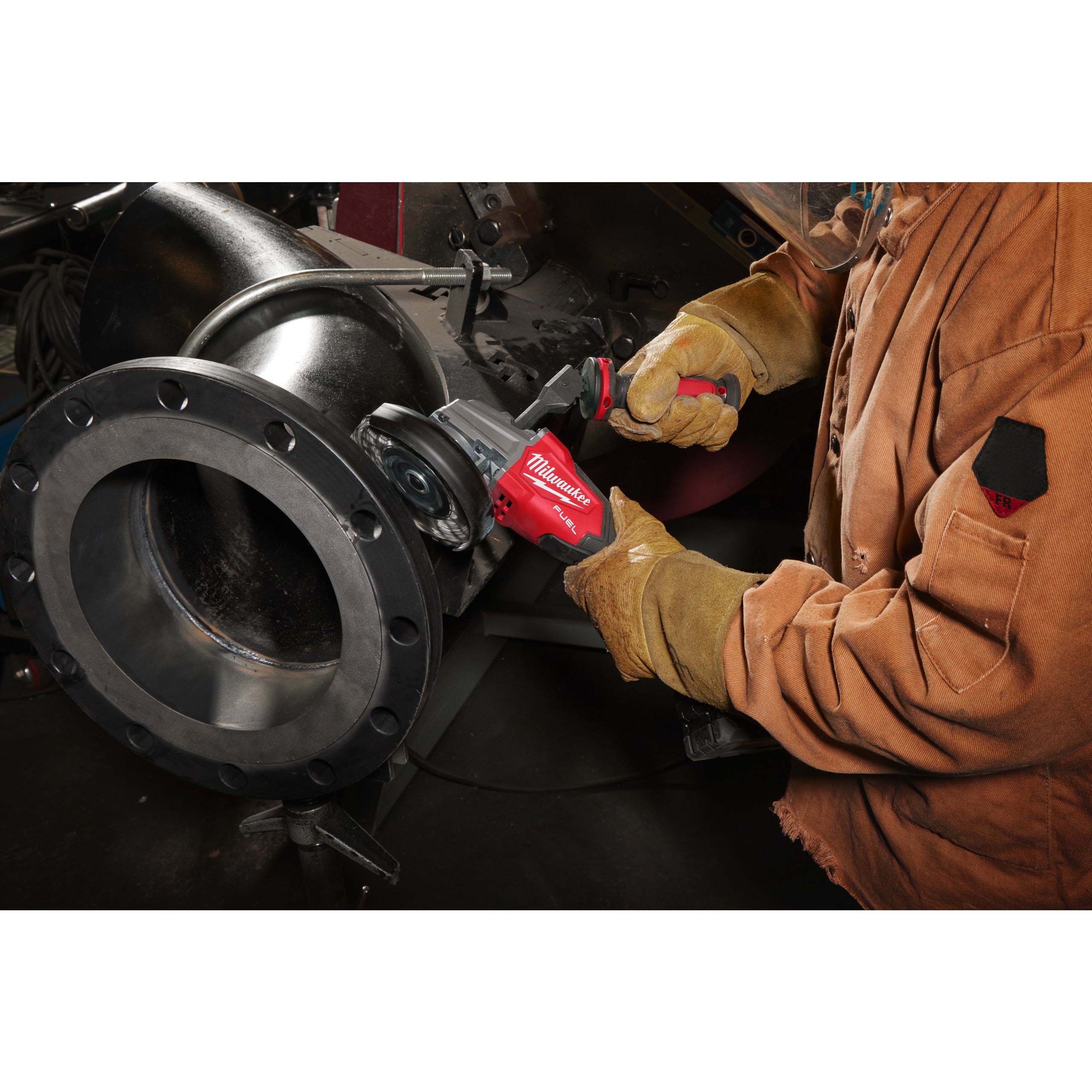 Polizor unghiular 125 mm cu viteză variabilă Milwaukee M18 FSAGSVO125X-0X FUEL™ONE-KEY™, cod 4933493552