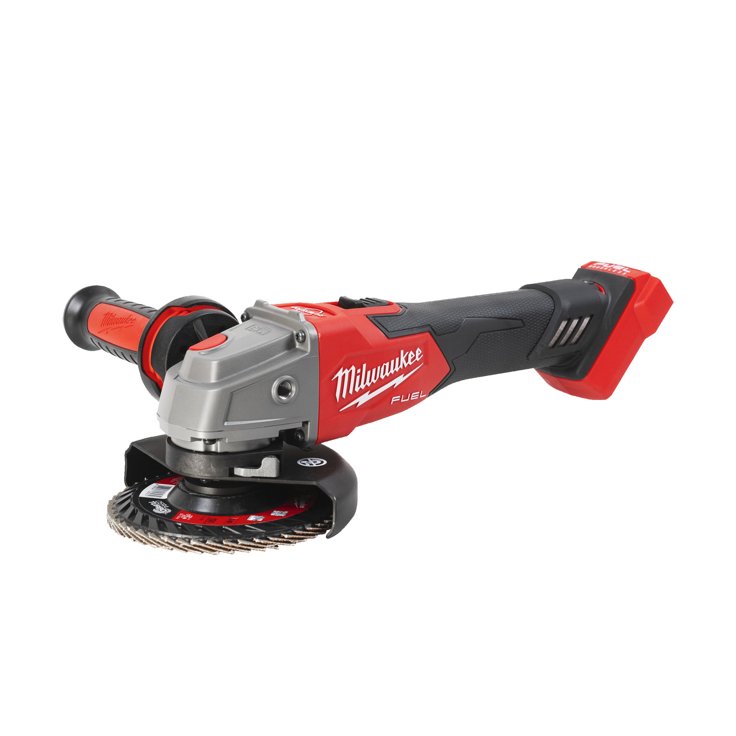 Polizor unghiular Milwaukee M18FSAGV125XB-0 125 mm cu turație variabilă, frânare și comutator culisant M18 FUEL™, cod 4933499158